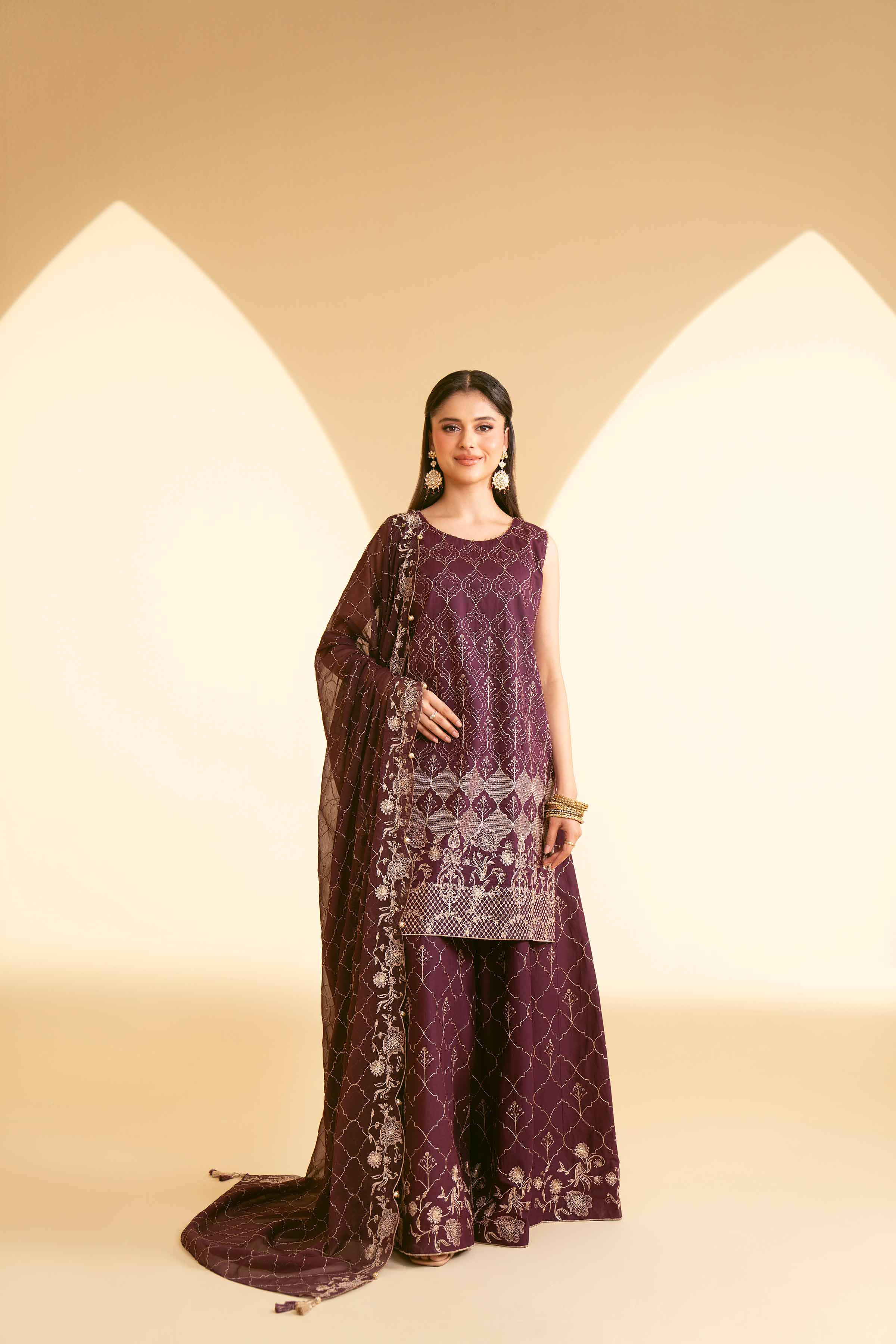 3 Piece - Embroidered Suit - 42519204 for Women - Unstitched Collection | Nishat | Shop Online