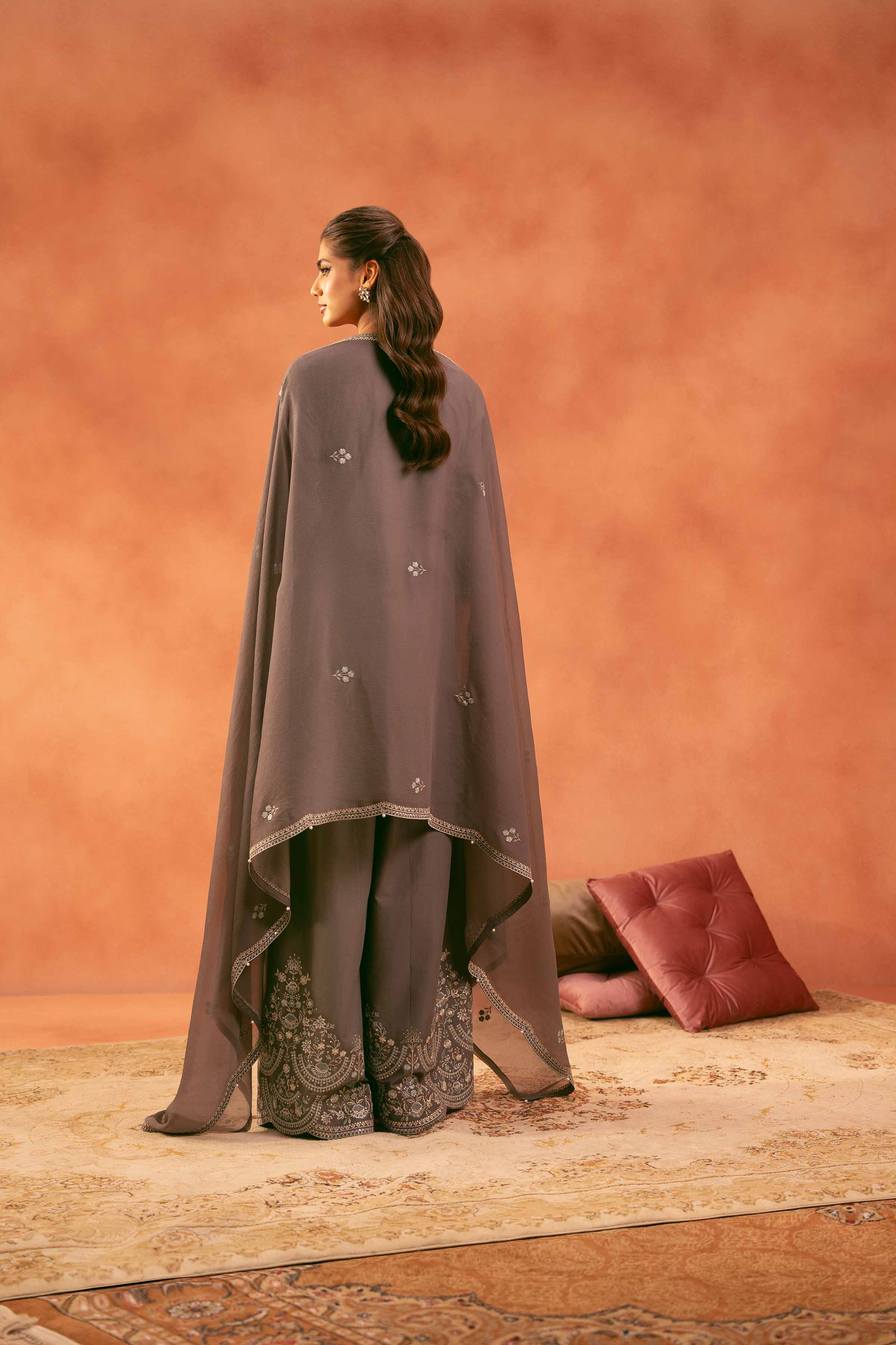 3 Piece - Embroidered Suit - 42519205 for Women - Unstitched Collection | Nishat | Shop Online