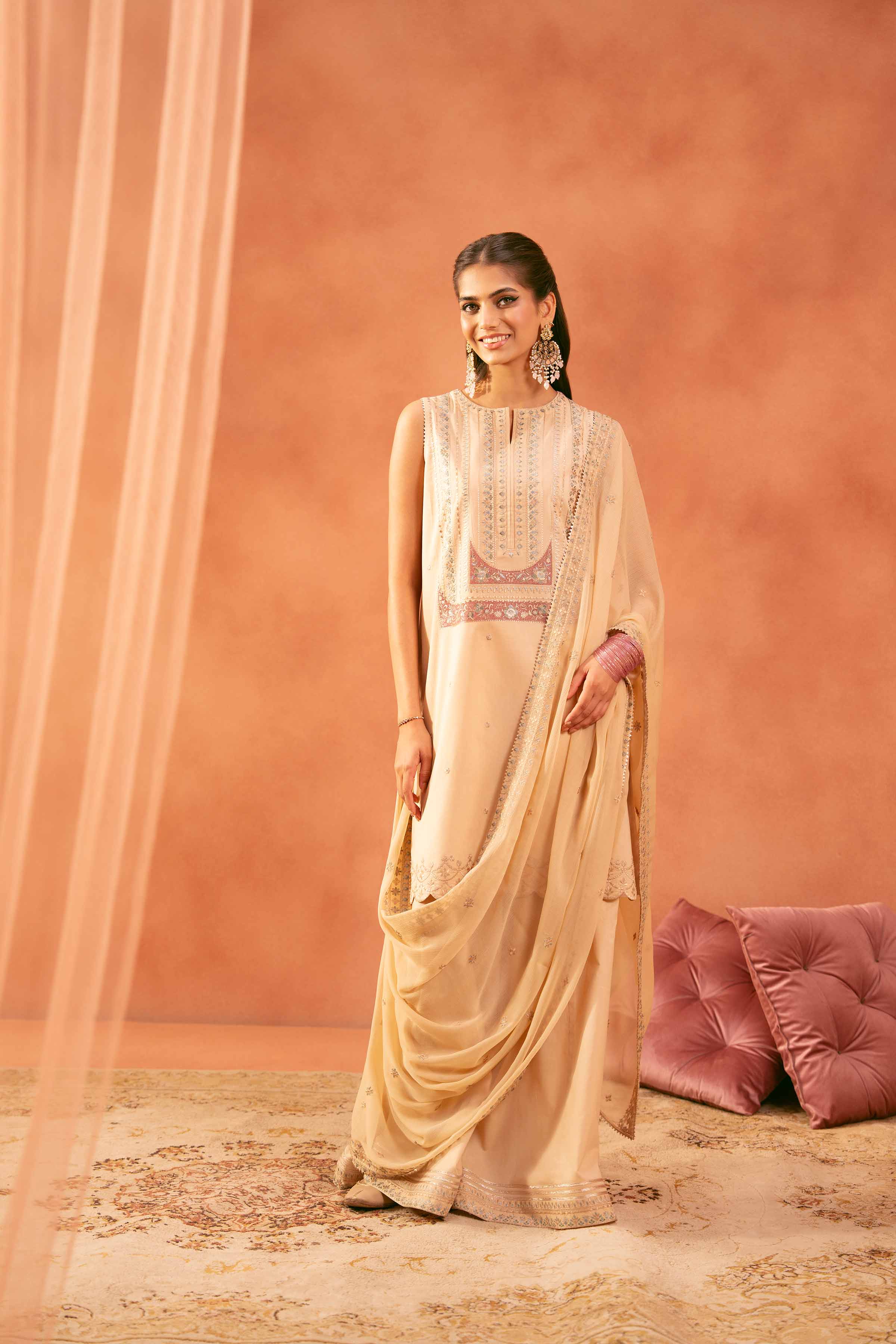 3 Piece - Embroidered Suit - 42519206 for Women - Unstitched Collection | Nishat | Shop Online