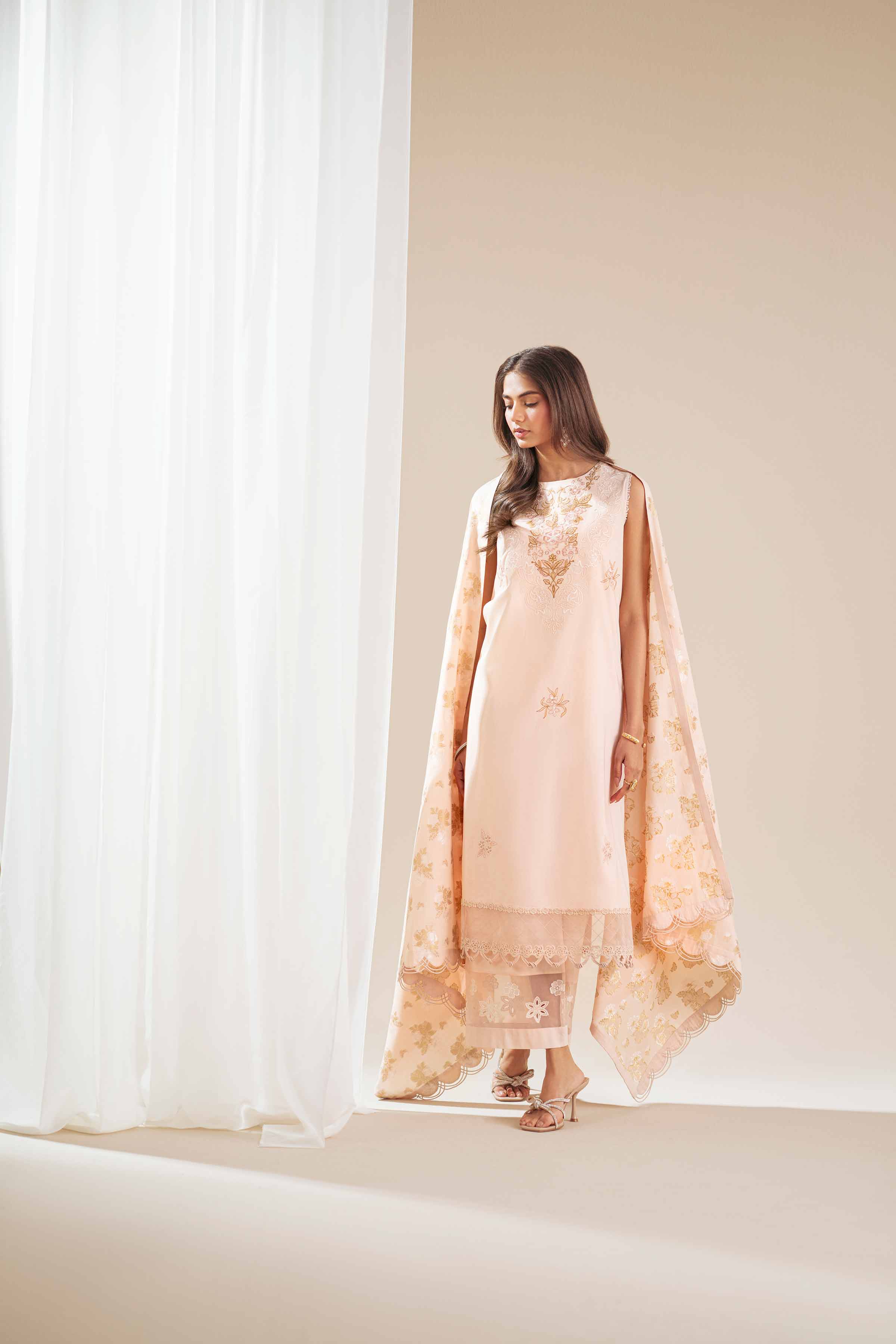 3 Piece - Embroidered Suit - 42519212 for Women - Unstitched Collection | Nishat | Shop Online