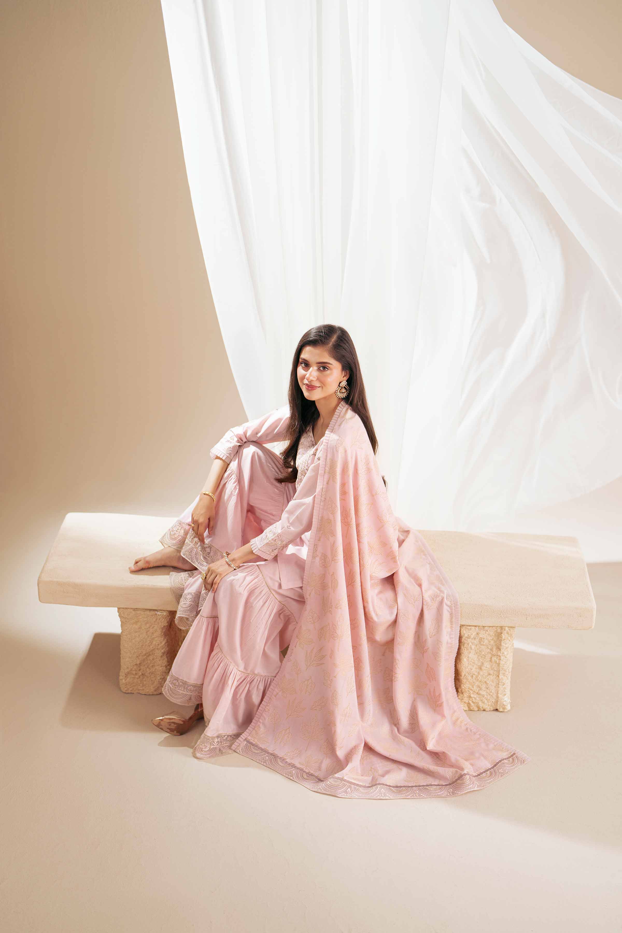 3 Piece - Embroidered Suit - 42519213 for Women - Unstitched Collection | Nishat | Shop Online