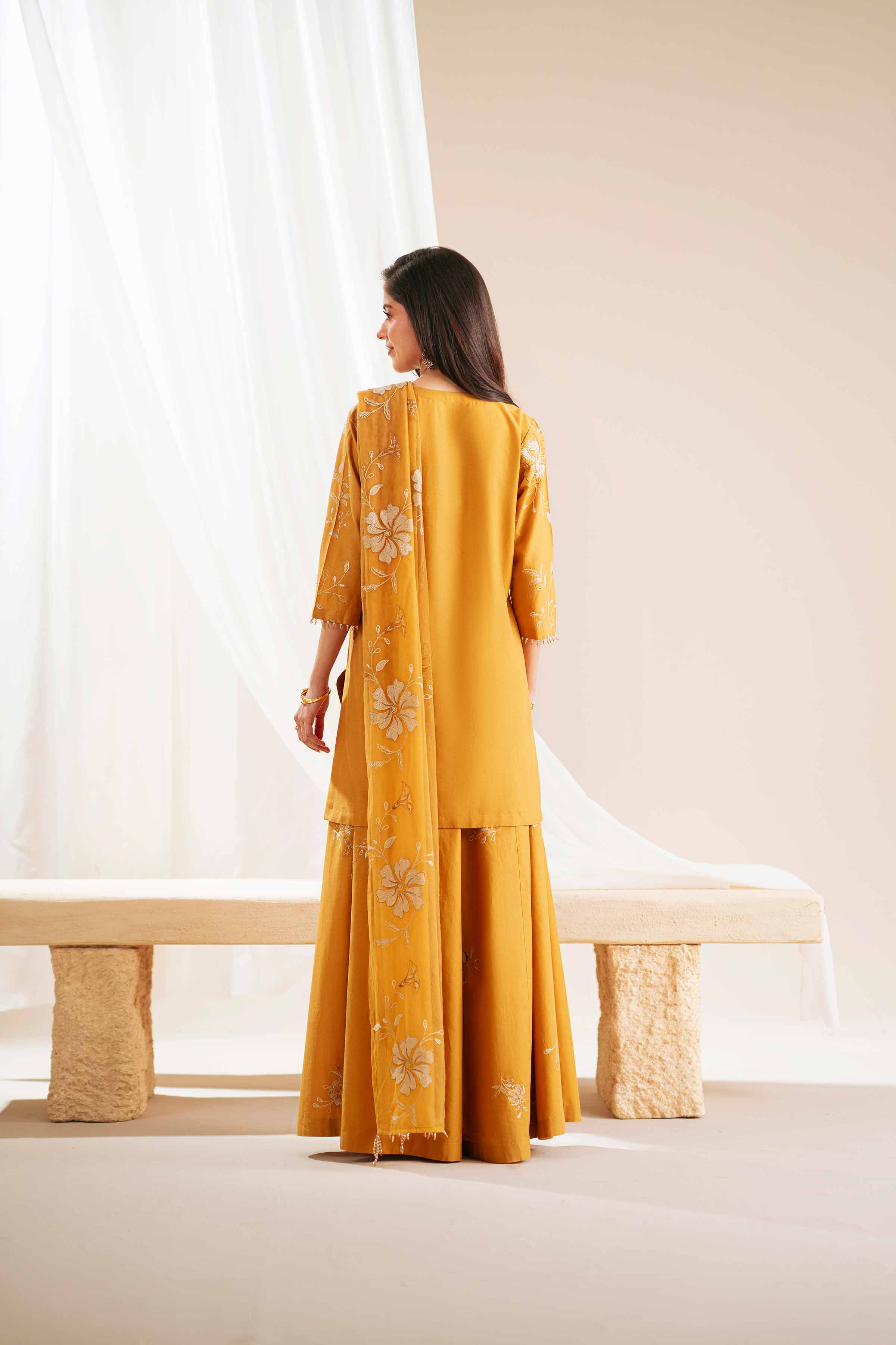 3 Piece - Embroidered Suit - 42519215 for Women - Unstitched Collection | Nishat | Shop Online
