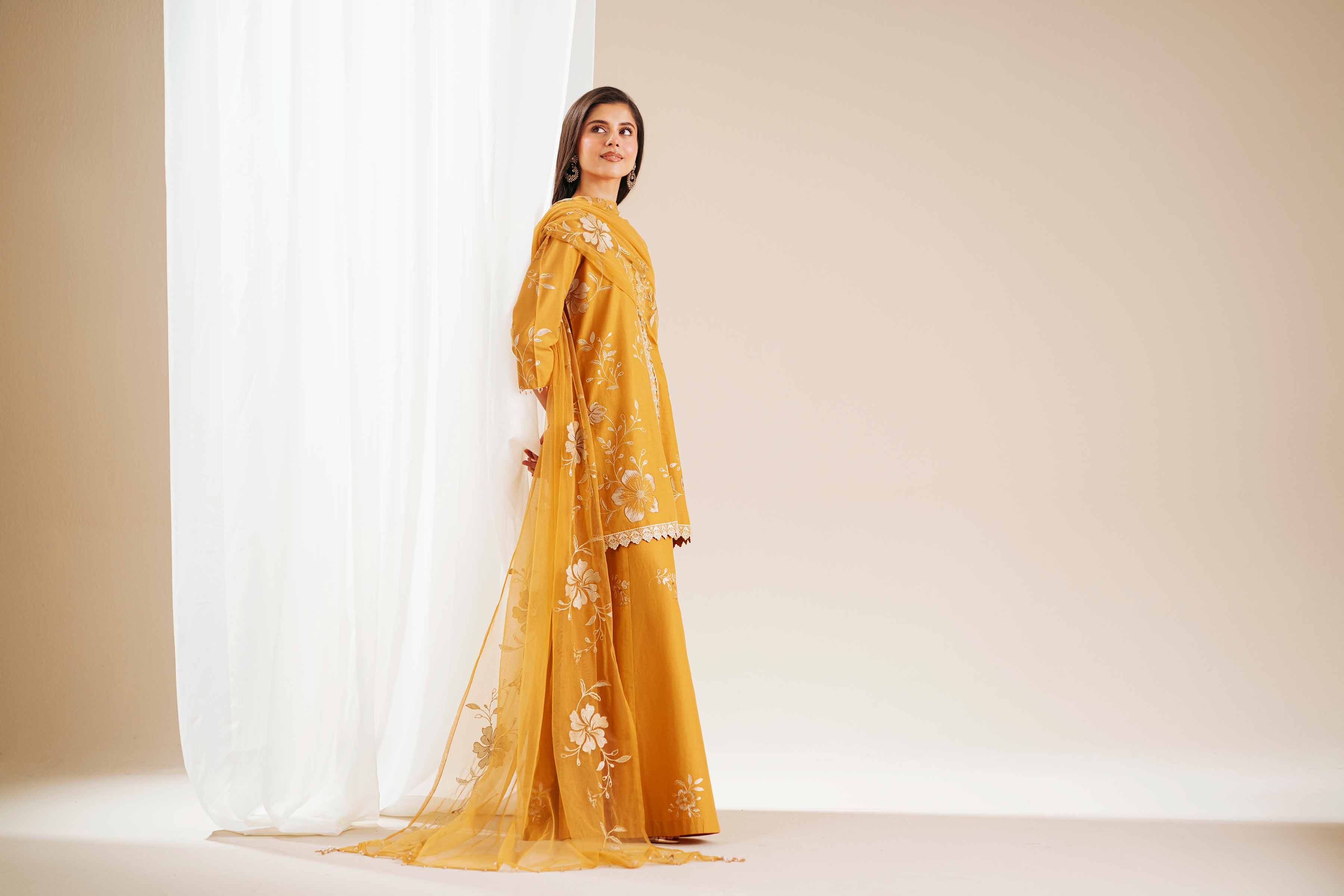3 Piece - Embroidered Suit - 42519215 for Women - Unstitched Collection | Nishat | Shop Online