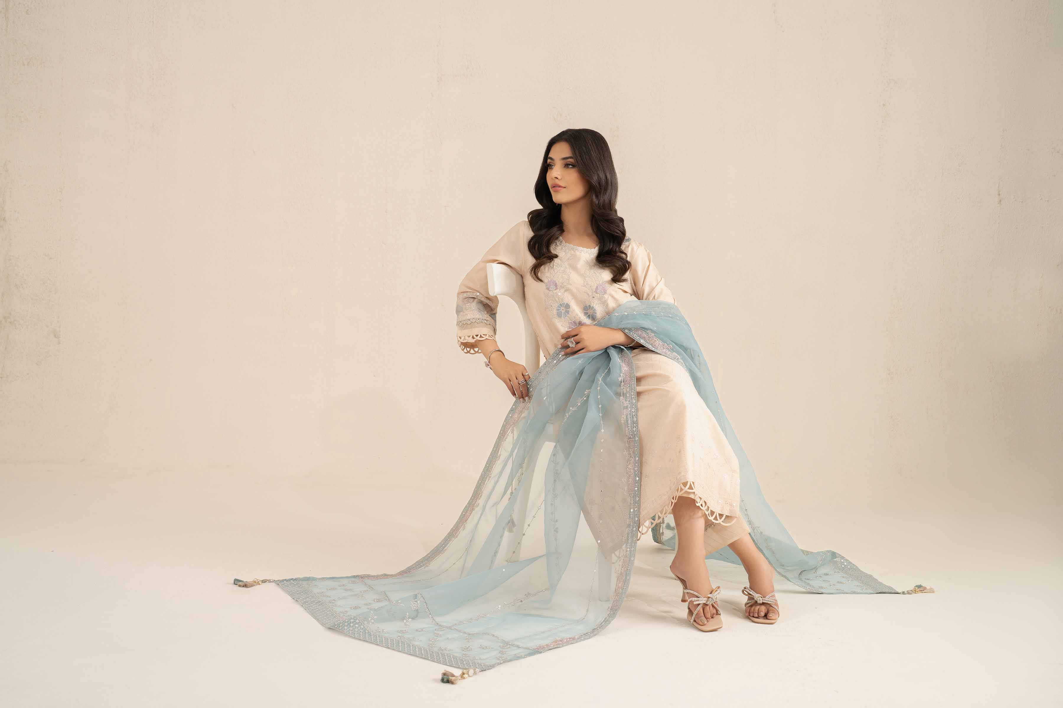 3 Piece - Embroidered Suit - 42519372 for Women - Unstitched Collection | Nishat | Shop Online