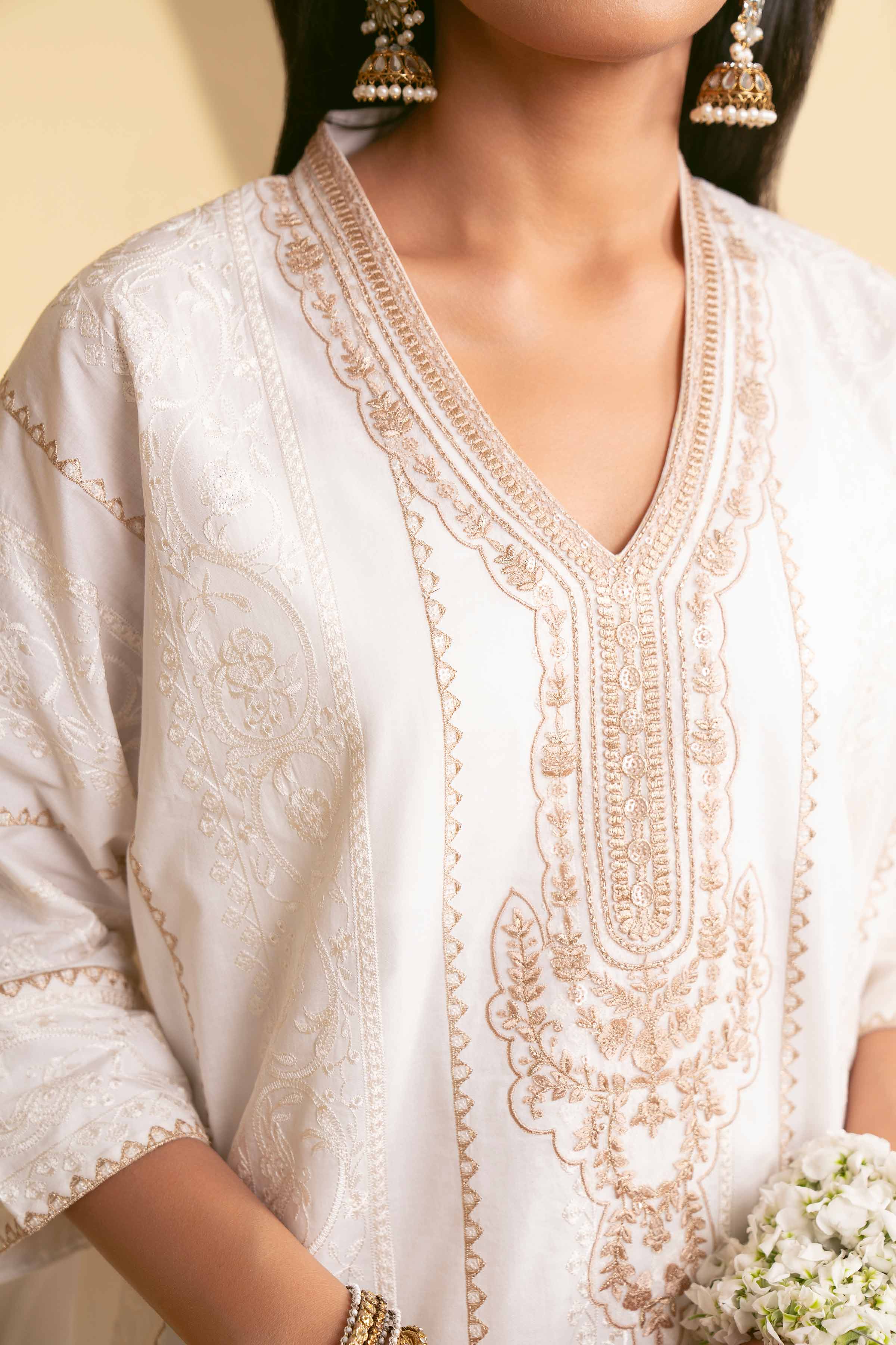 3 Piece - Embroidered Suit - 42519373 for Women - Unstitched Collection | Nishat | Shop Online