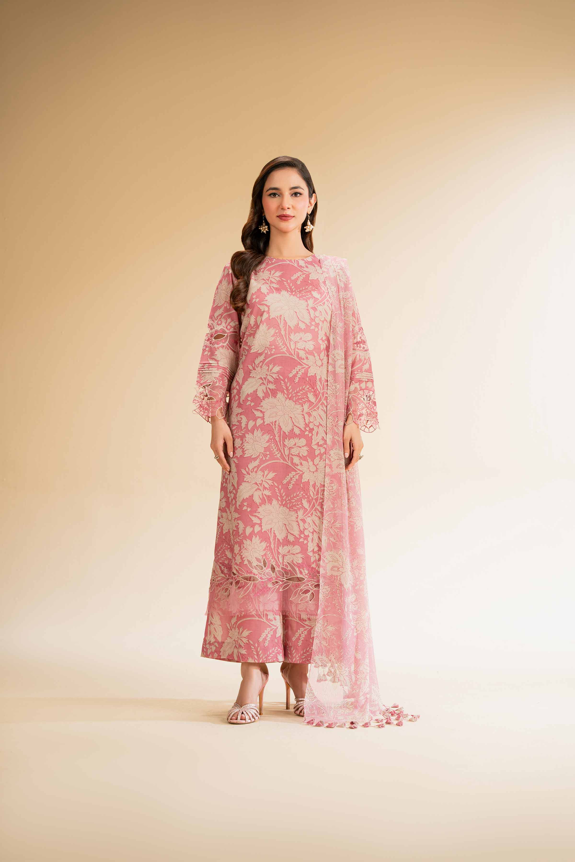 3 Piece - Printed Embroidered Suit - 42519395 for Women - Unstitched Collection | Nishat | Shop Online