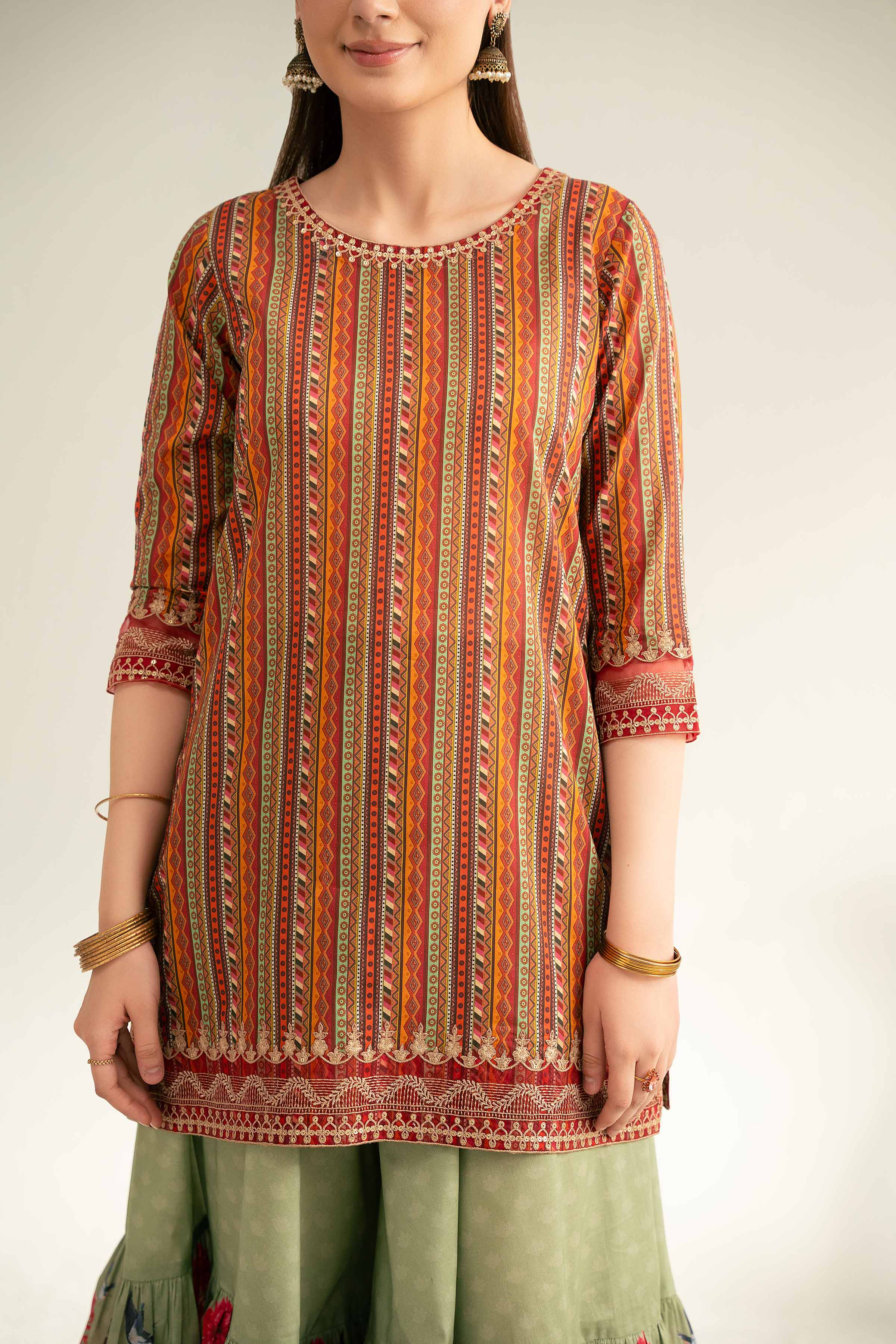 3 Piece - Embroidered Suit - 42519397 for Women - Unstitched Collection | Nishat | Shop Online