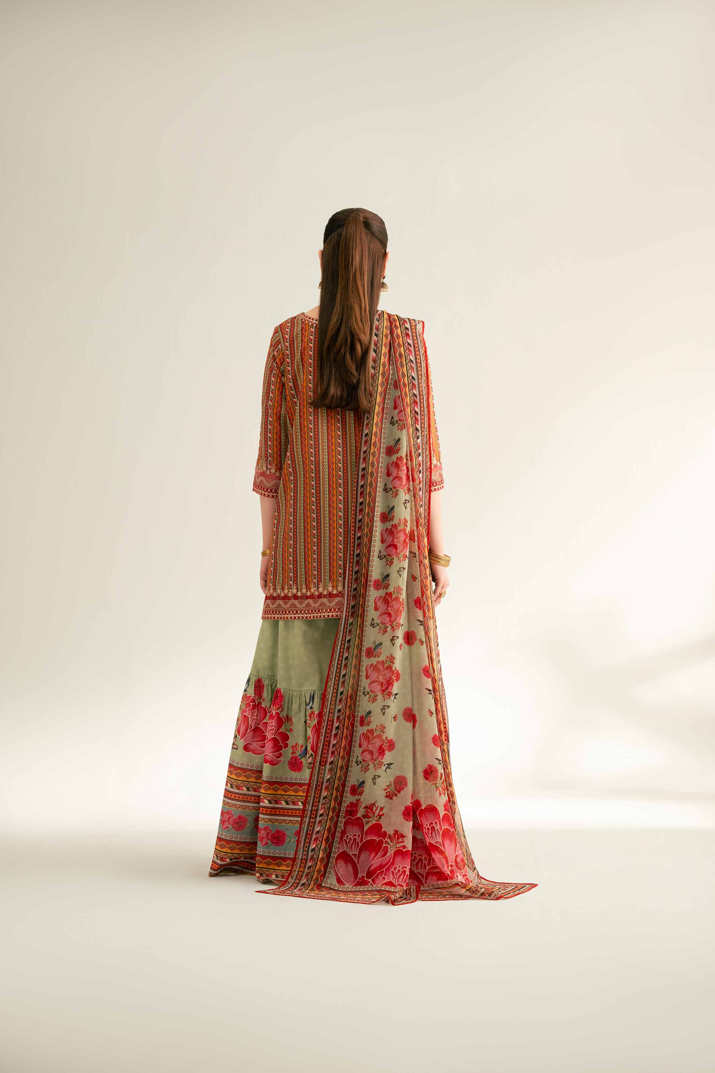 3 Piece - Embroidered Suit - 42519397 for Women - Unstitched Collection | Nishat | Shop Online