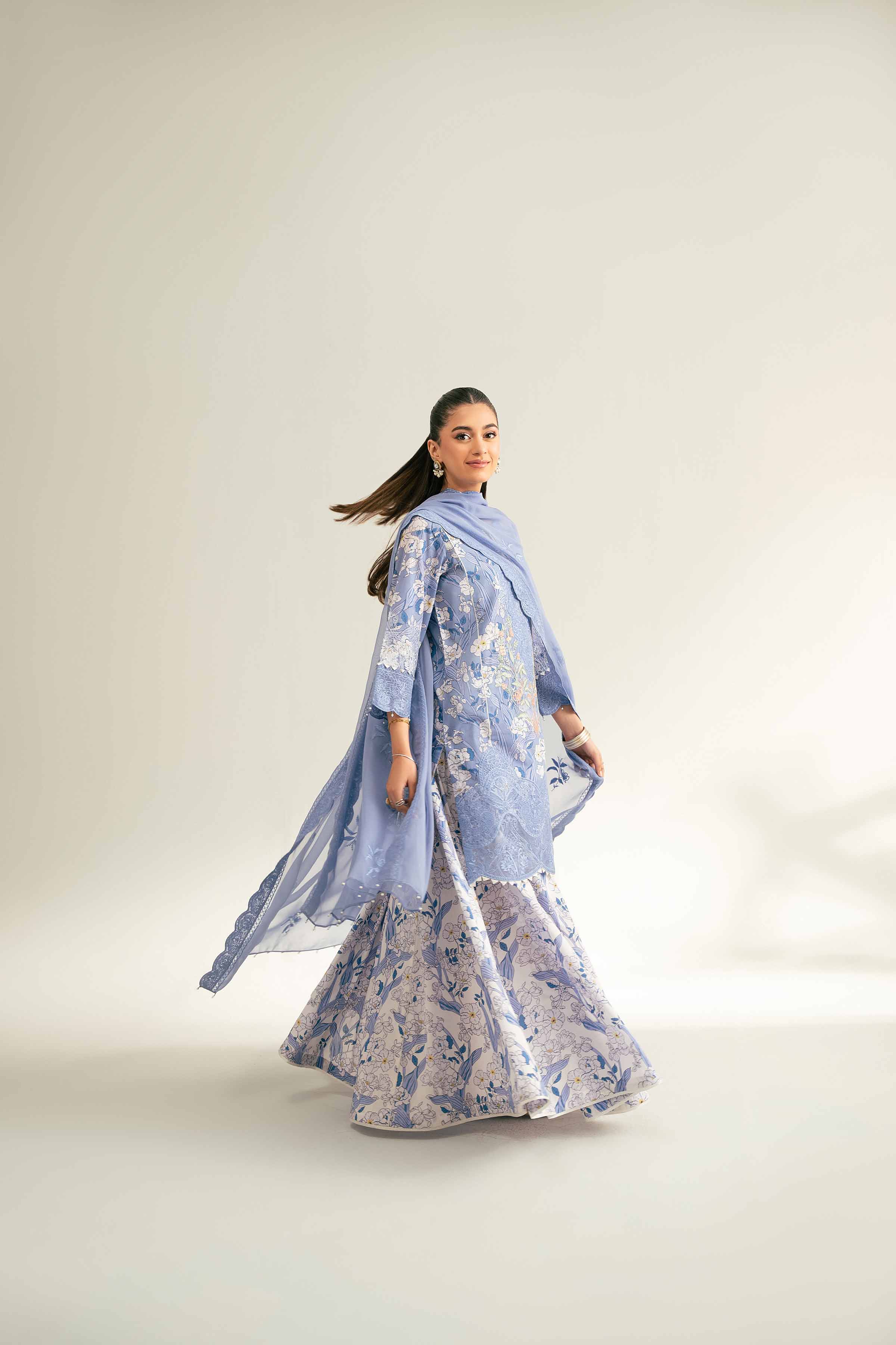 3 Piece - Embroidered Suit - 42519399 for Women - Unstitched Collection | Nishat | Shop Online