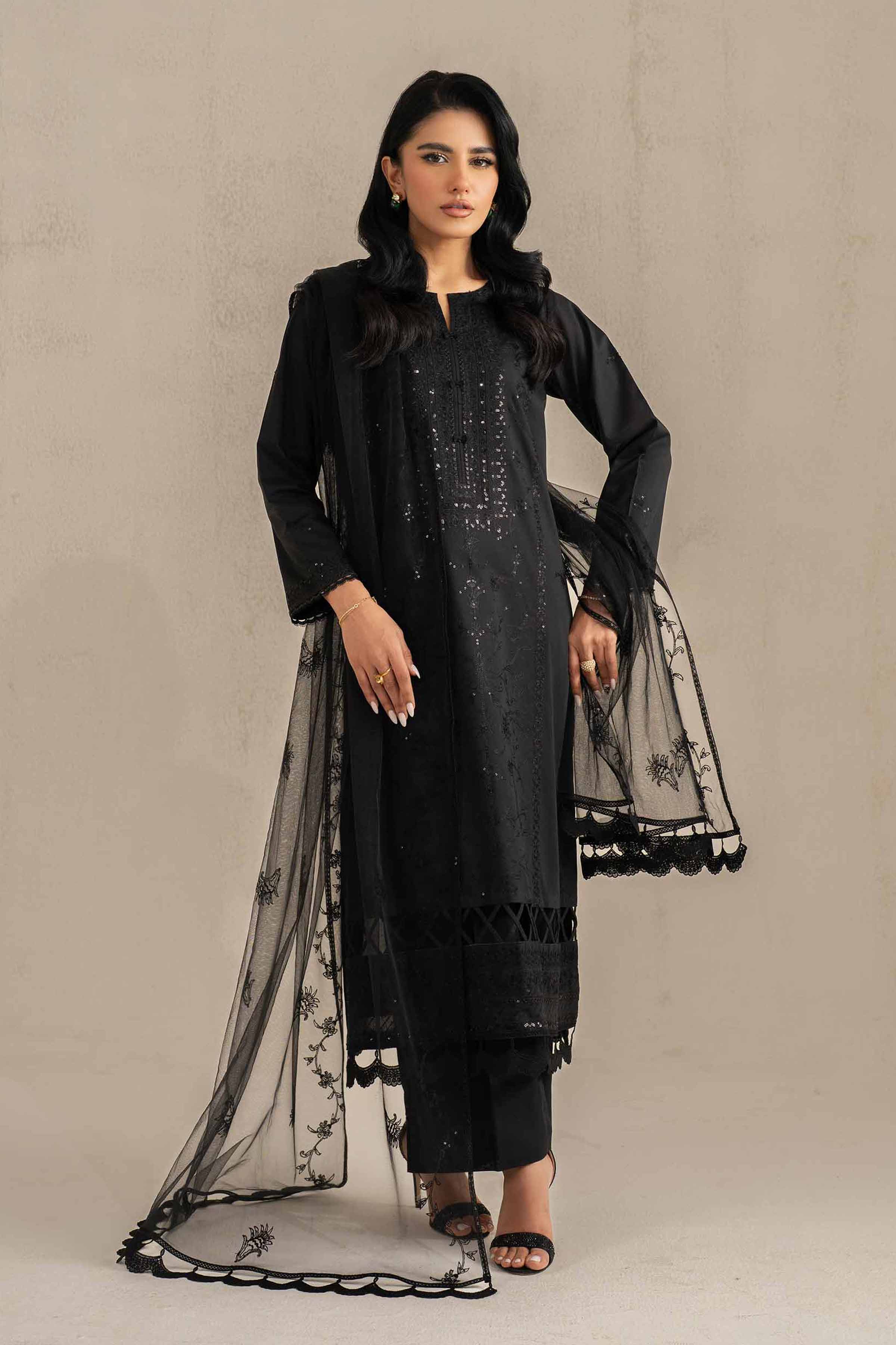 3 Piece - Embroidered Suit - 42519414 for Women - Unstitched Collection | Nishat | Shop Online