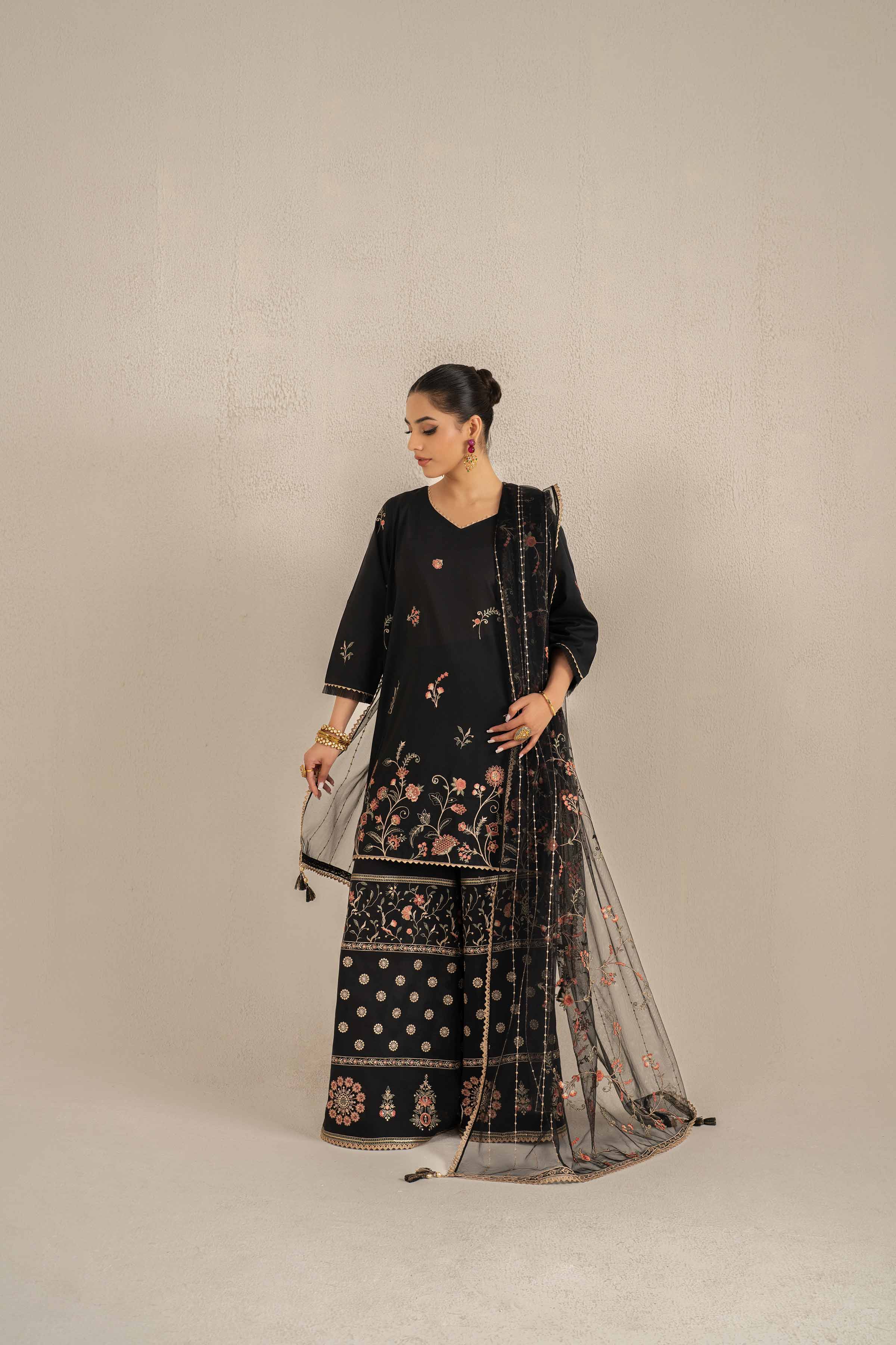 3 Piece - Embroidered Suit - 42519415 for Women - Unstitched Collection | Nishat | Shop Online