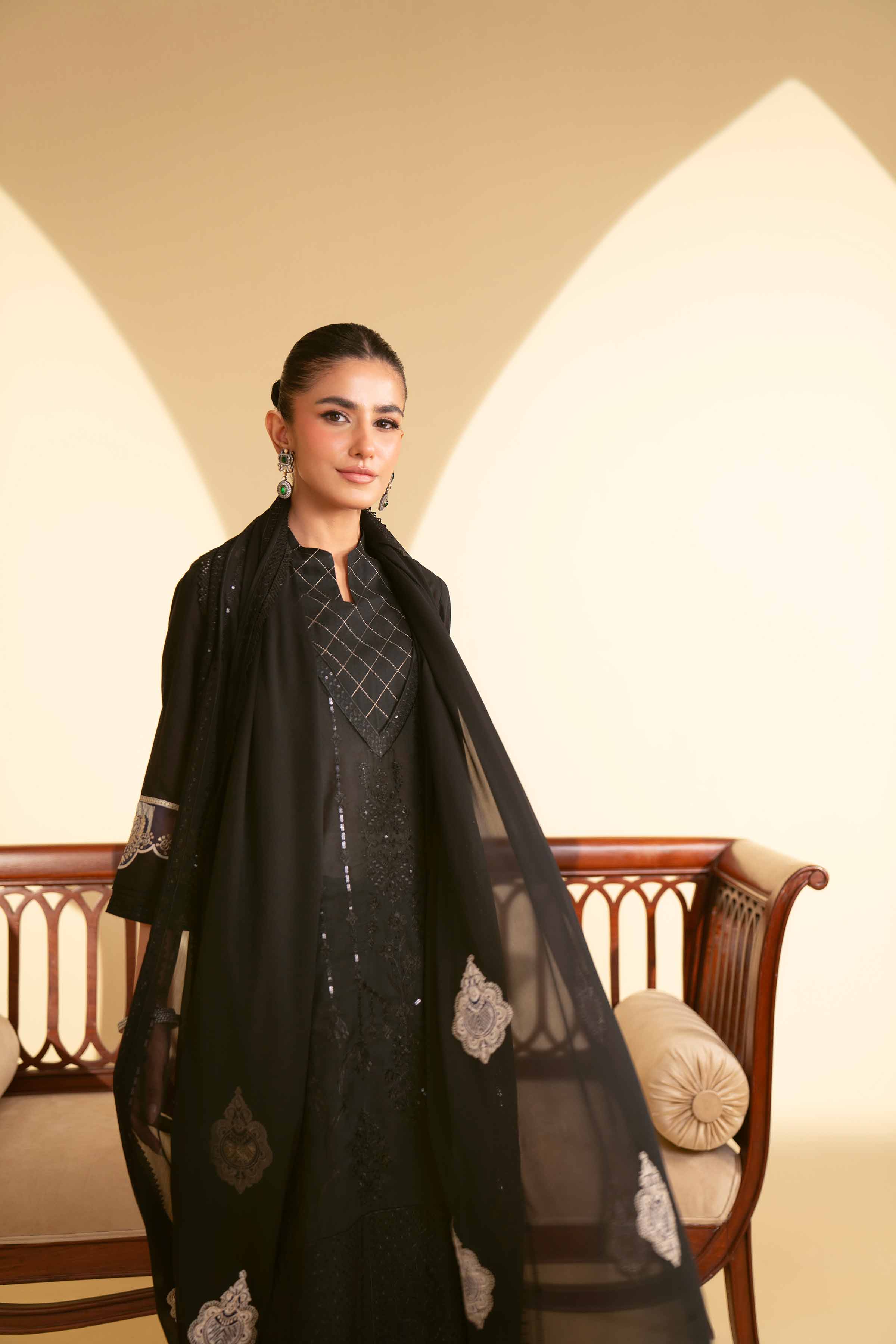 3 Piece - Embroidered Suit - 42519425 for Women - Unstitched Collection | Nishat | Shop Online