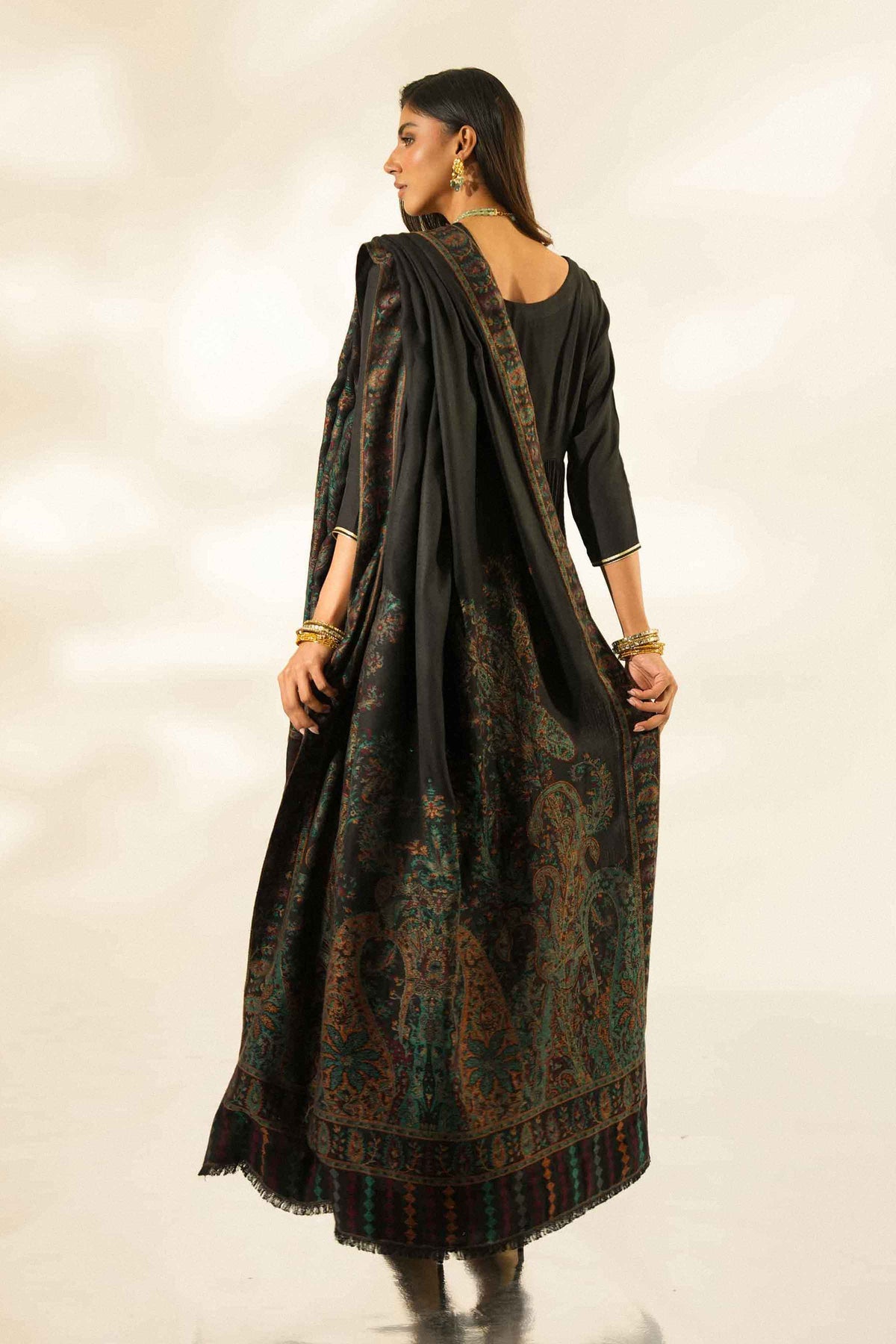 EMBROIDERED SHAWL - 42519482