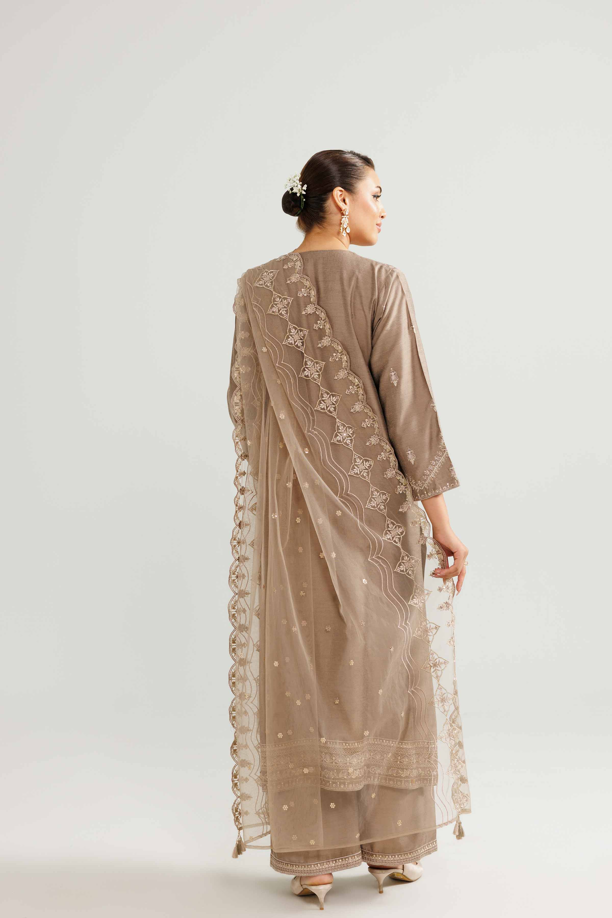 3 Piece - Embroidered Suit - 42519544 for Women - Ready to Stitch Collection | Nishat | Shop Online