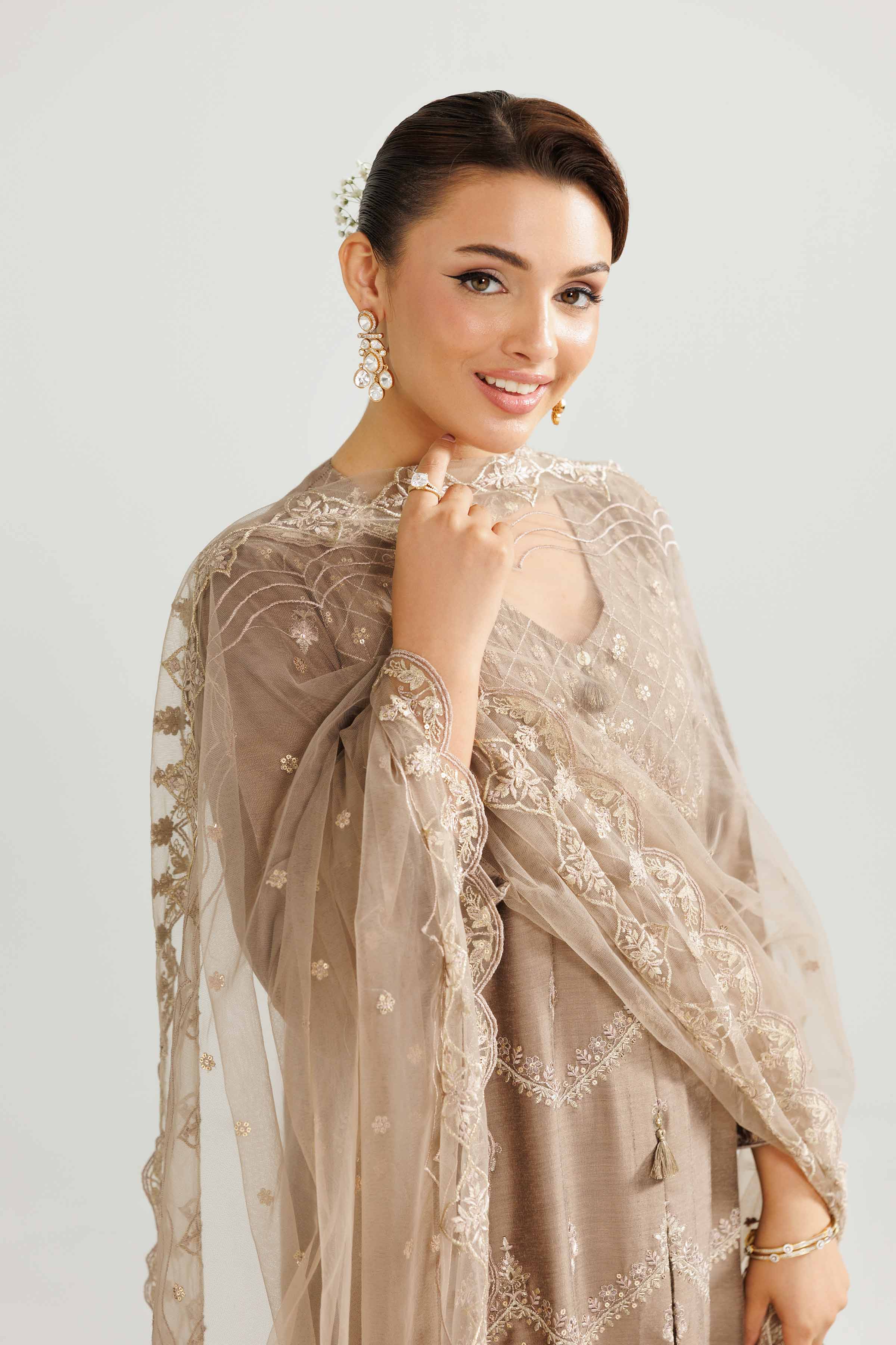 3 Piece - Embroidered Suit - 42519544 for Women - Ready to Stitch Collection | Nishat | Shop Online