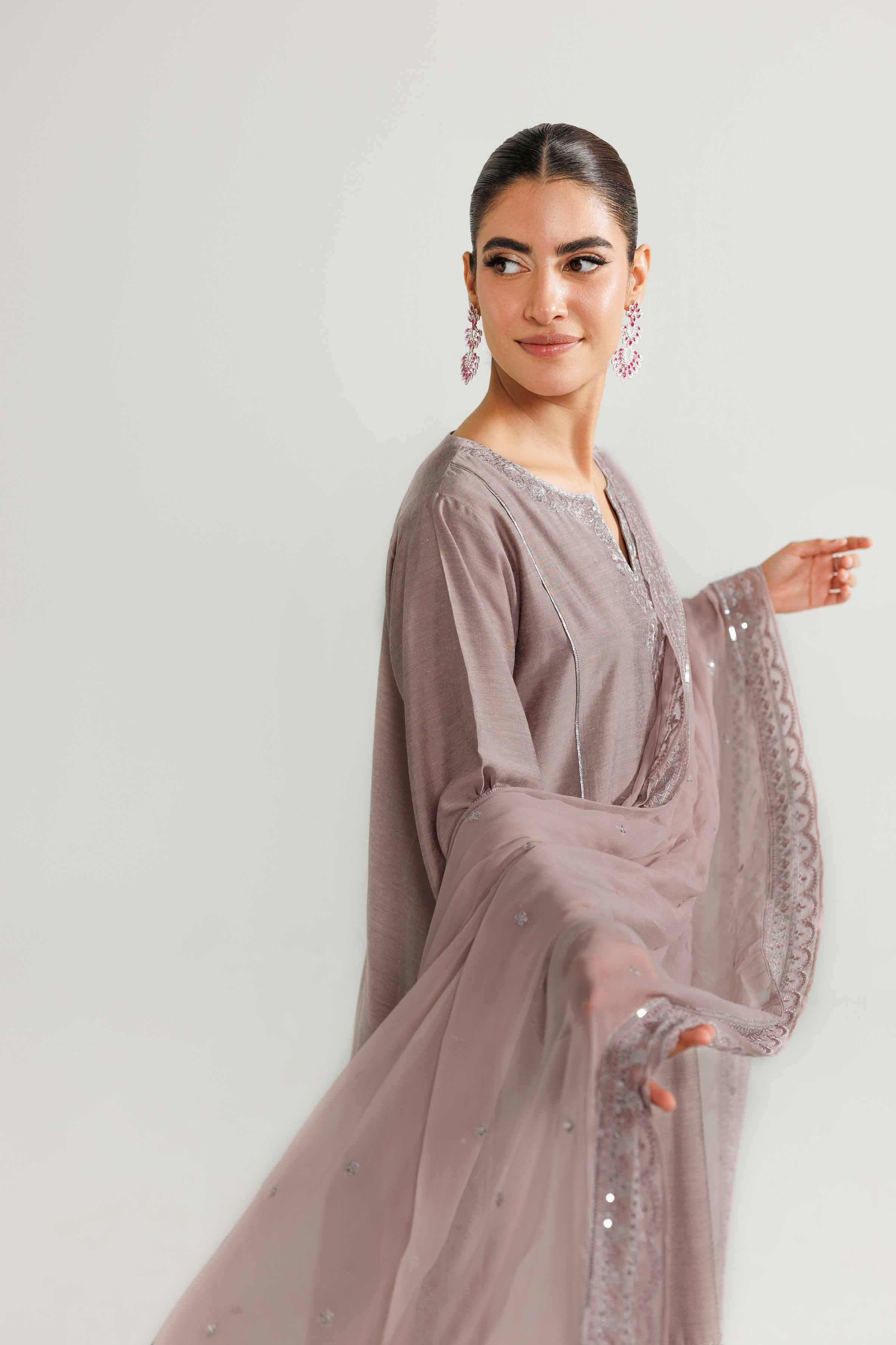 3 Piece - Embroidered Suit - 42519547 for Women - Unstitched Collection | Nishat | Shop Online