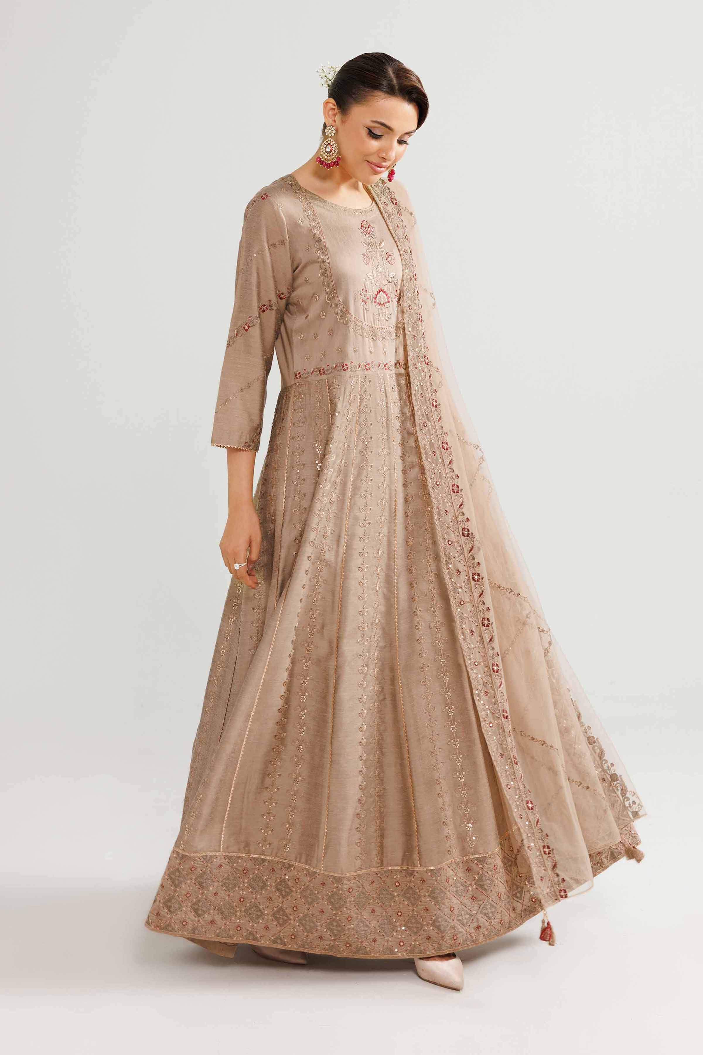 2 Piece - Embroidered Suit - 42519548 for Women - Ready to Stitch Collection | Nishat | Shop Online