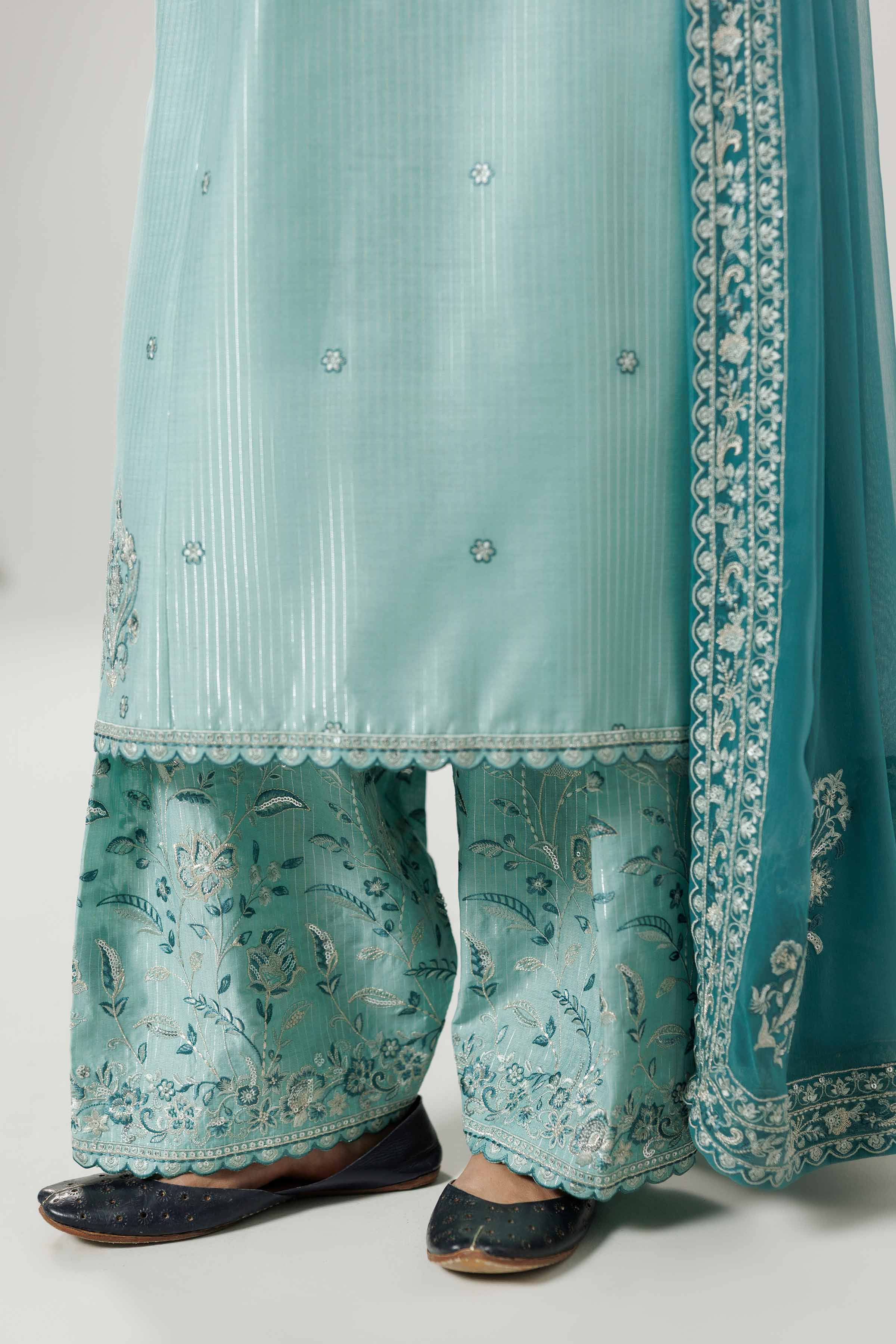 3 Piece - Embroidered Suit - 42519623 for Women - Ready to Stitch Collection | Nishat | Shop Online