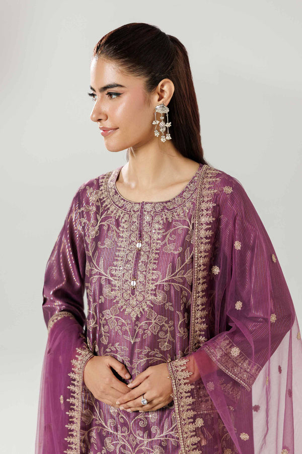 3 Piece - Embroidered Suit - 42519624 for Women - Ready to Stitch Collection | Nishat | Shop Online