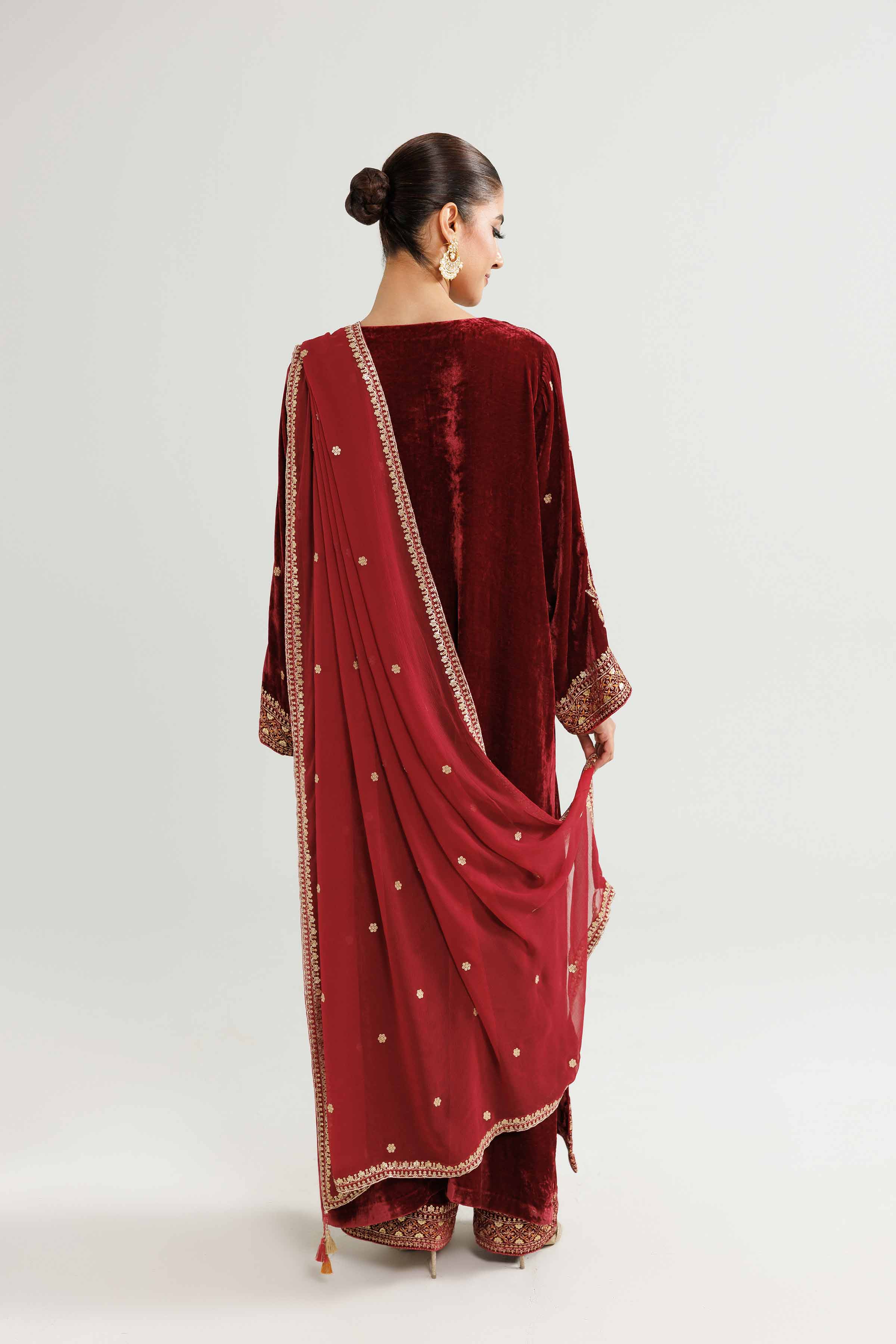 3 Piece - Embroidered Suit - 42519663 for Women - Unstitched Collection | Nishat | Shop Online