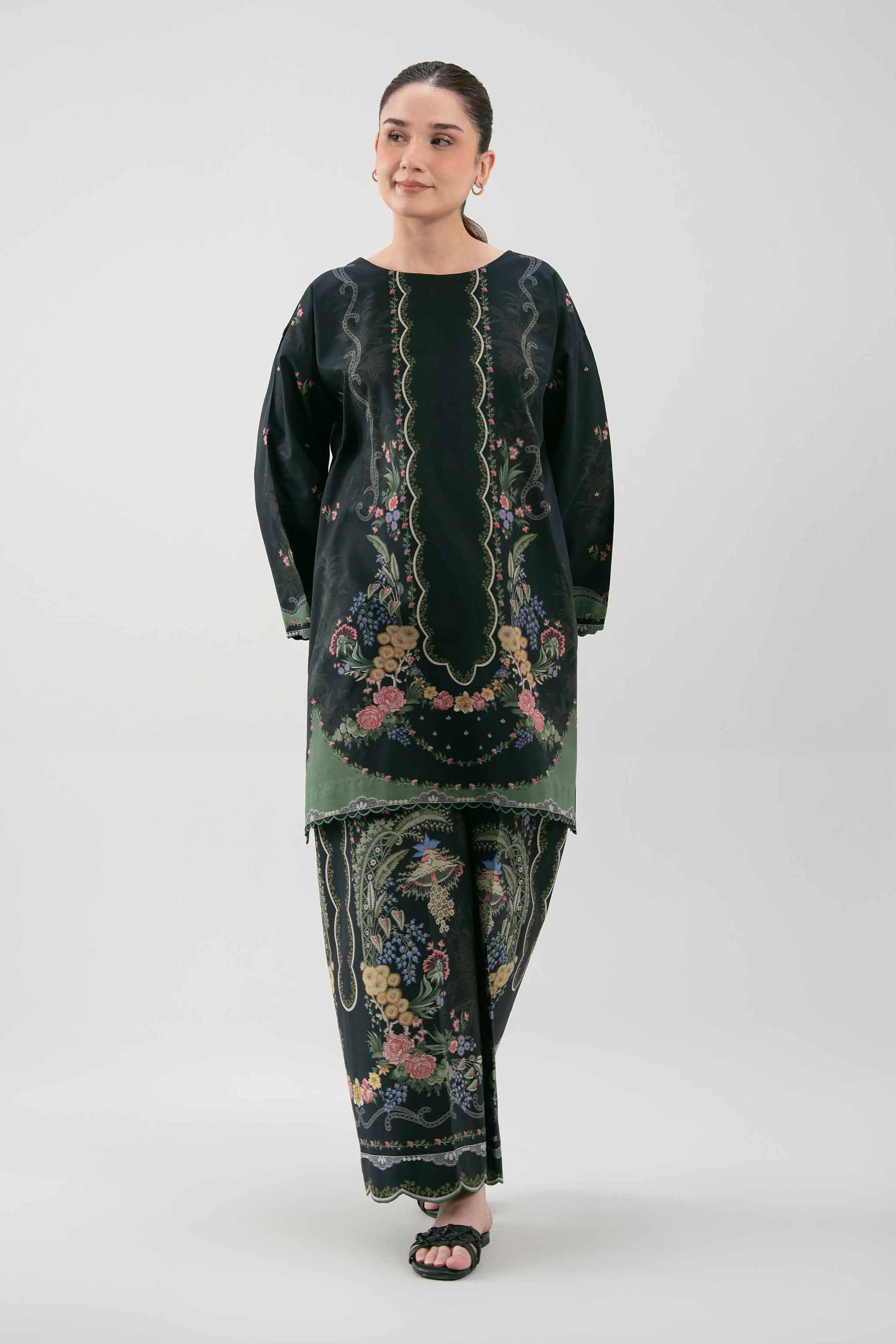 2 Piece - Digital Printed Suit - 42601064 for Women - Unstitched Collection | Nishat | Shop Online