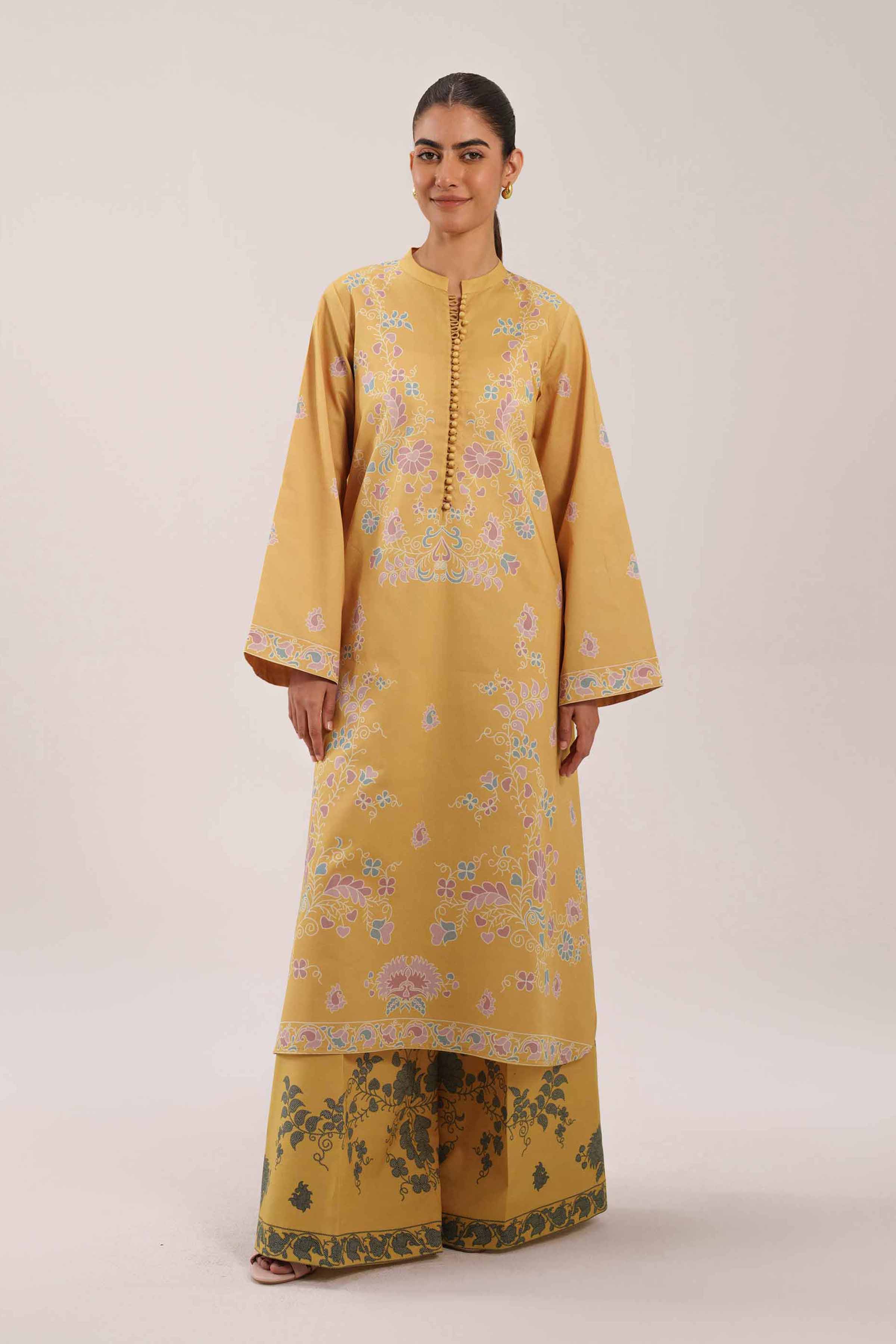 2 Piece - Digital Printed Suit - 42601068 for Women - Unstitched Collection | Nishat | Shop Online