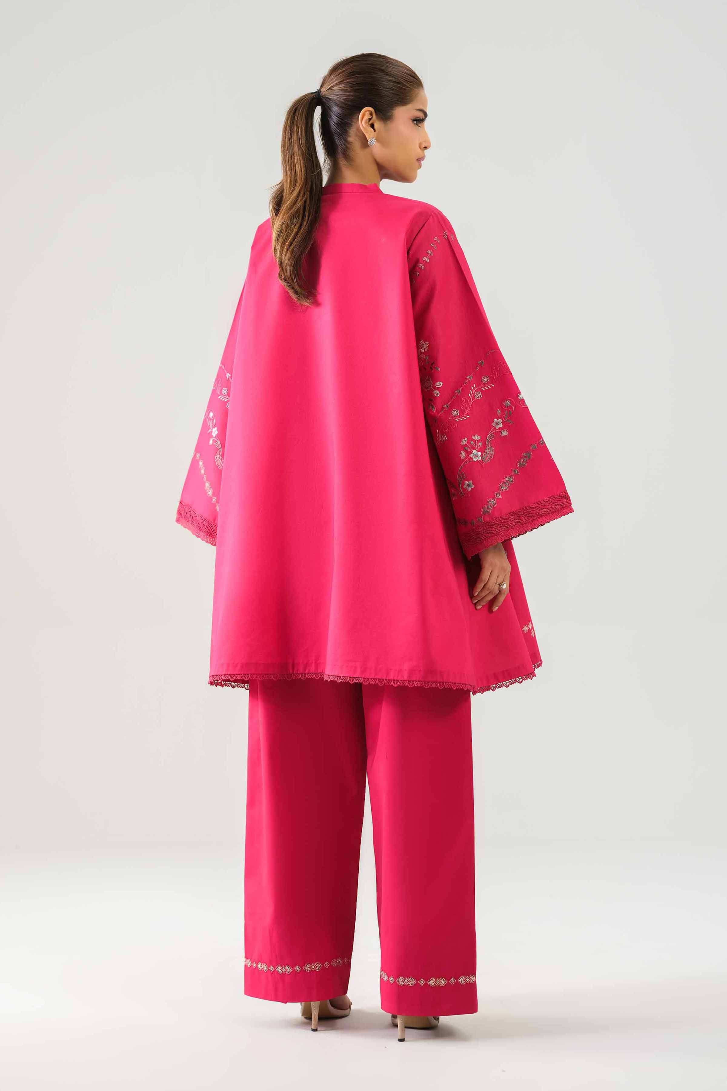 2 Piece - Embroidered Suit - 42601094