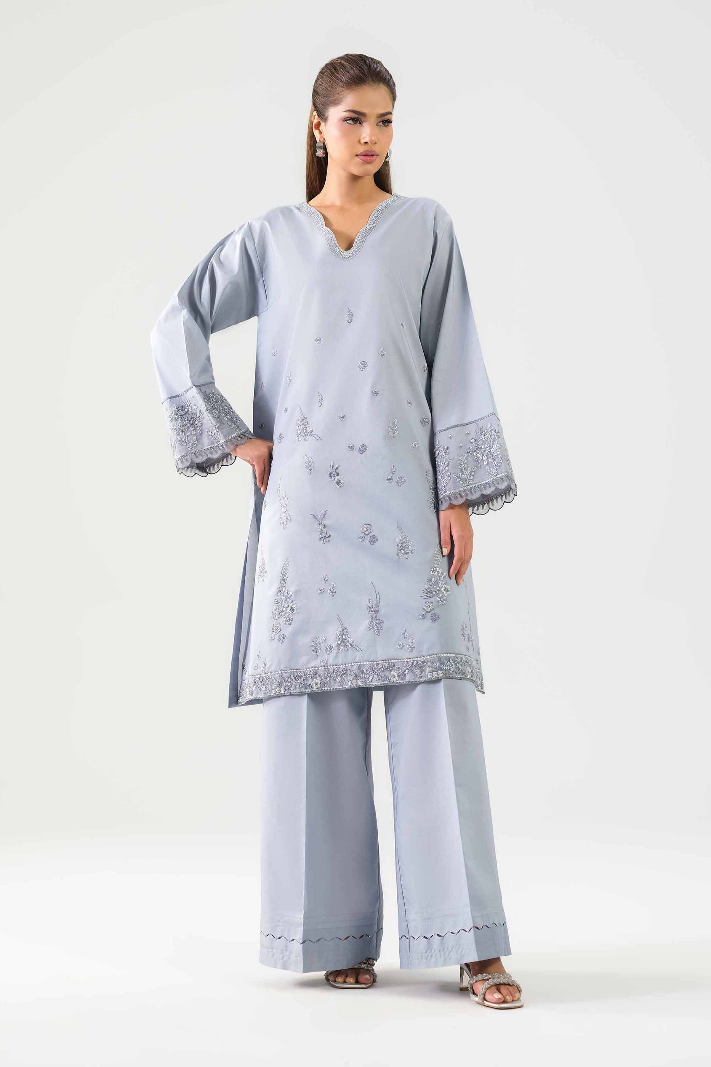 2 Piece - Embroidered Suit - 42601095