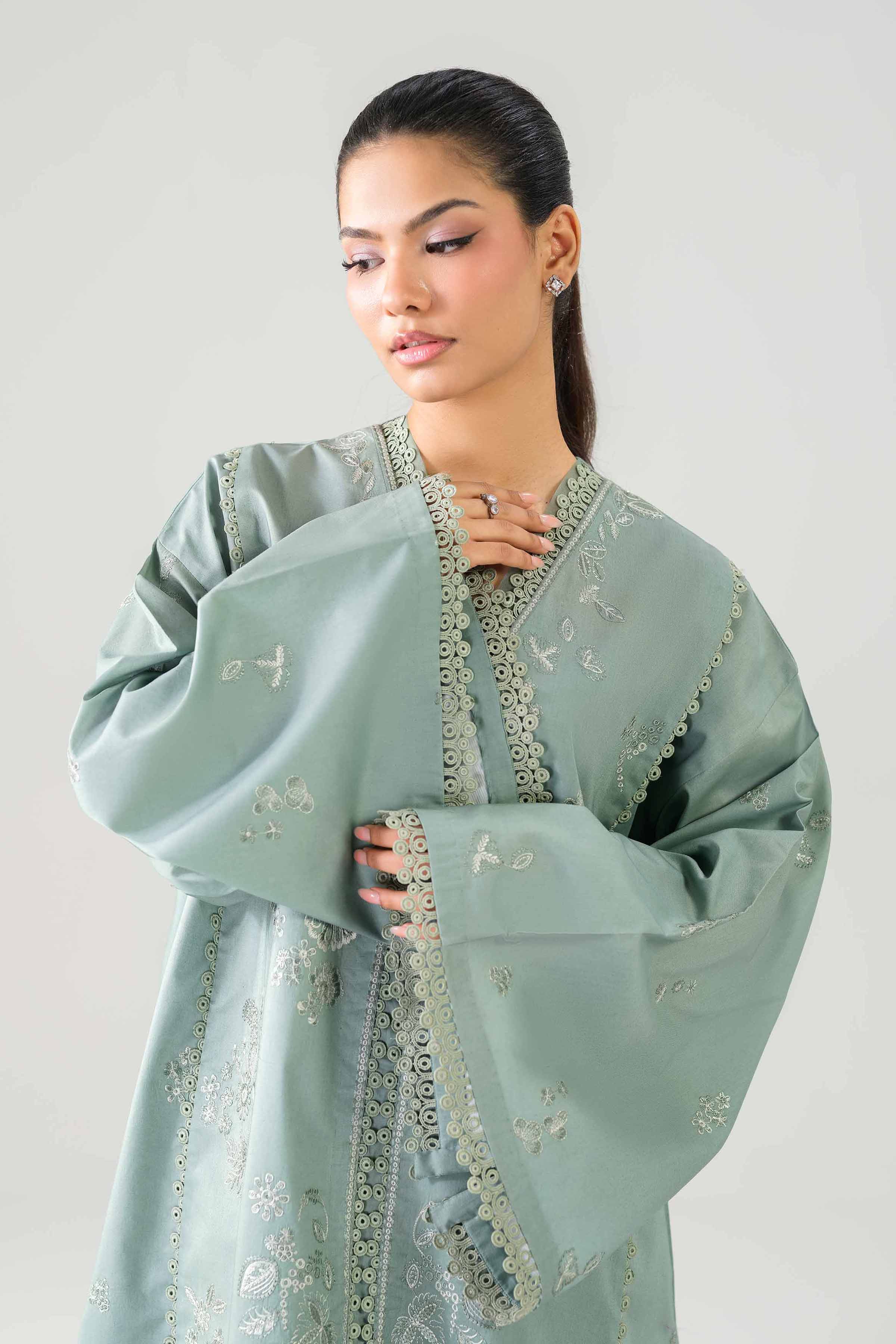 2 Piece - Embroidered Suit - 42601099