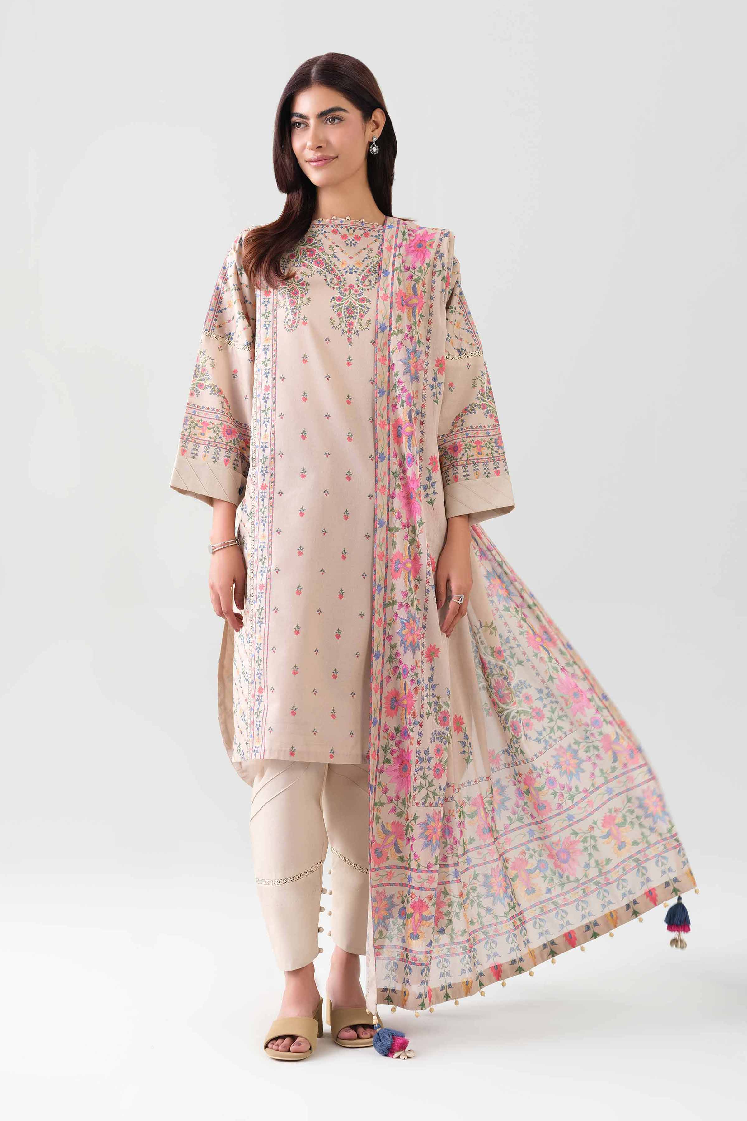 3 Piece - Digital Printed Suit - 42601112