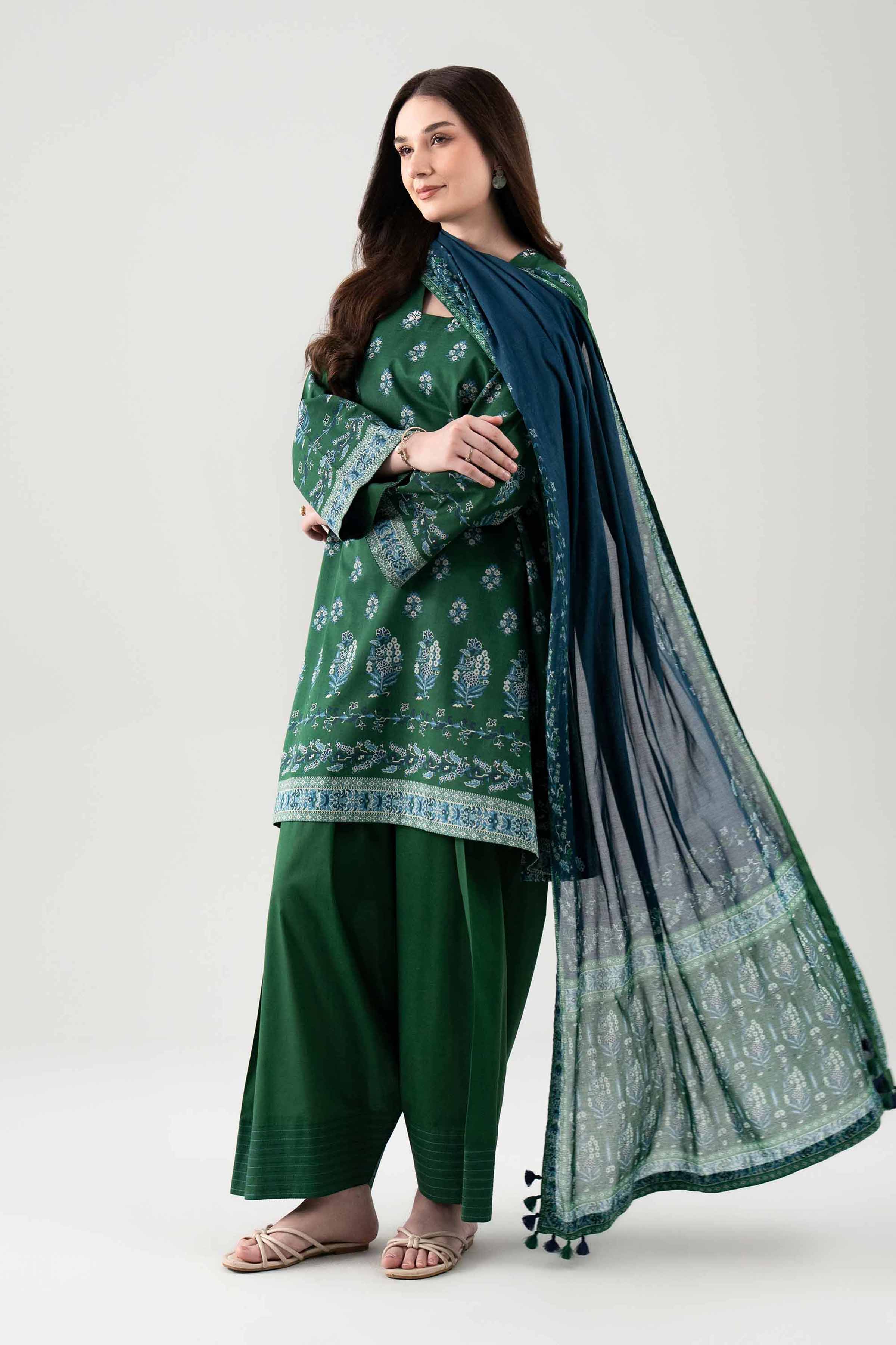 3 Piece - Digital Printed Suit - 42601114