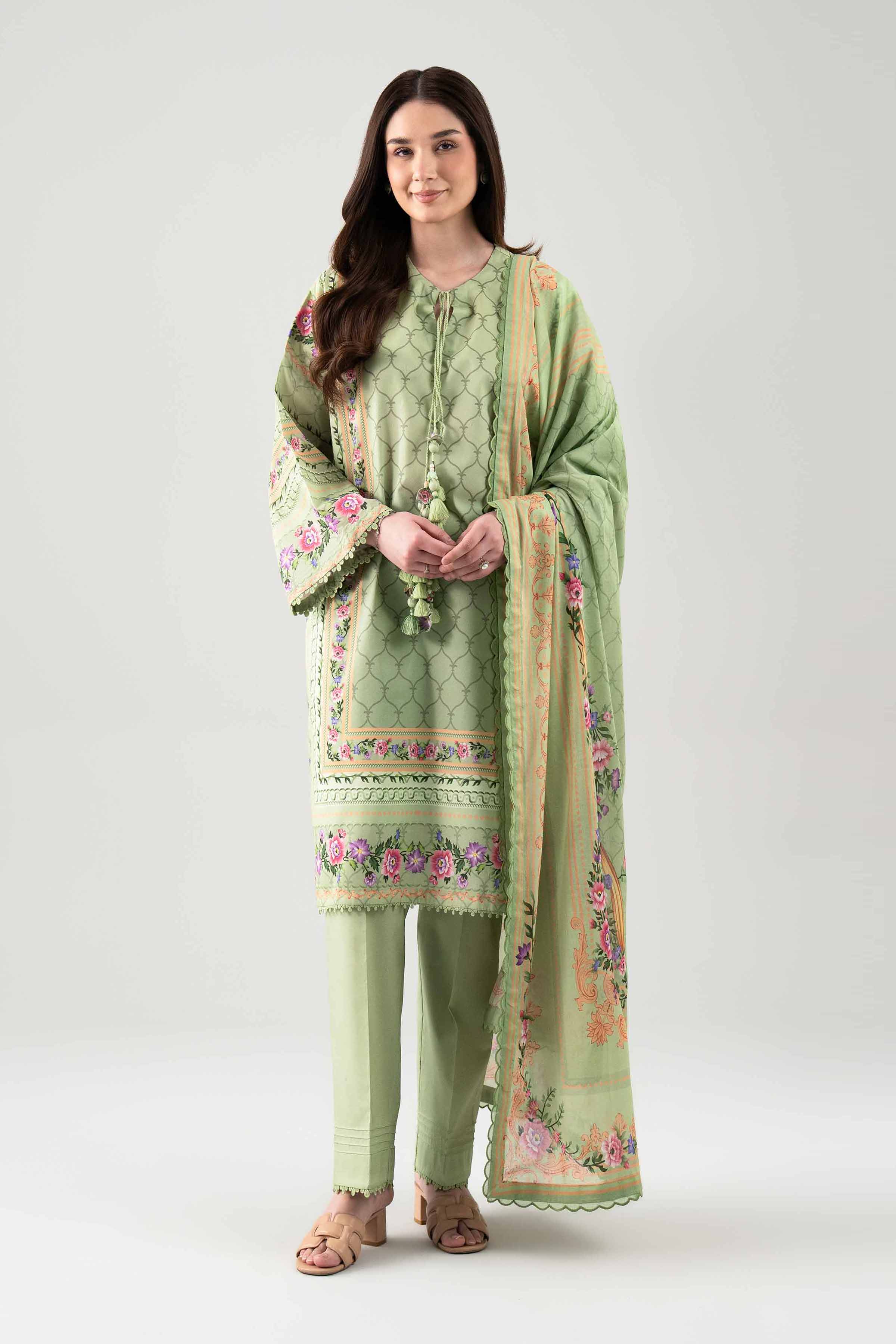 3 Piece - Digital Printed Suit - 42601119