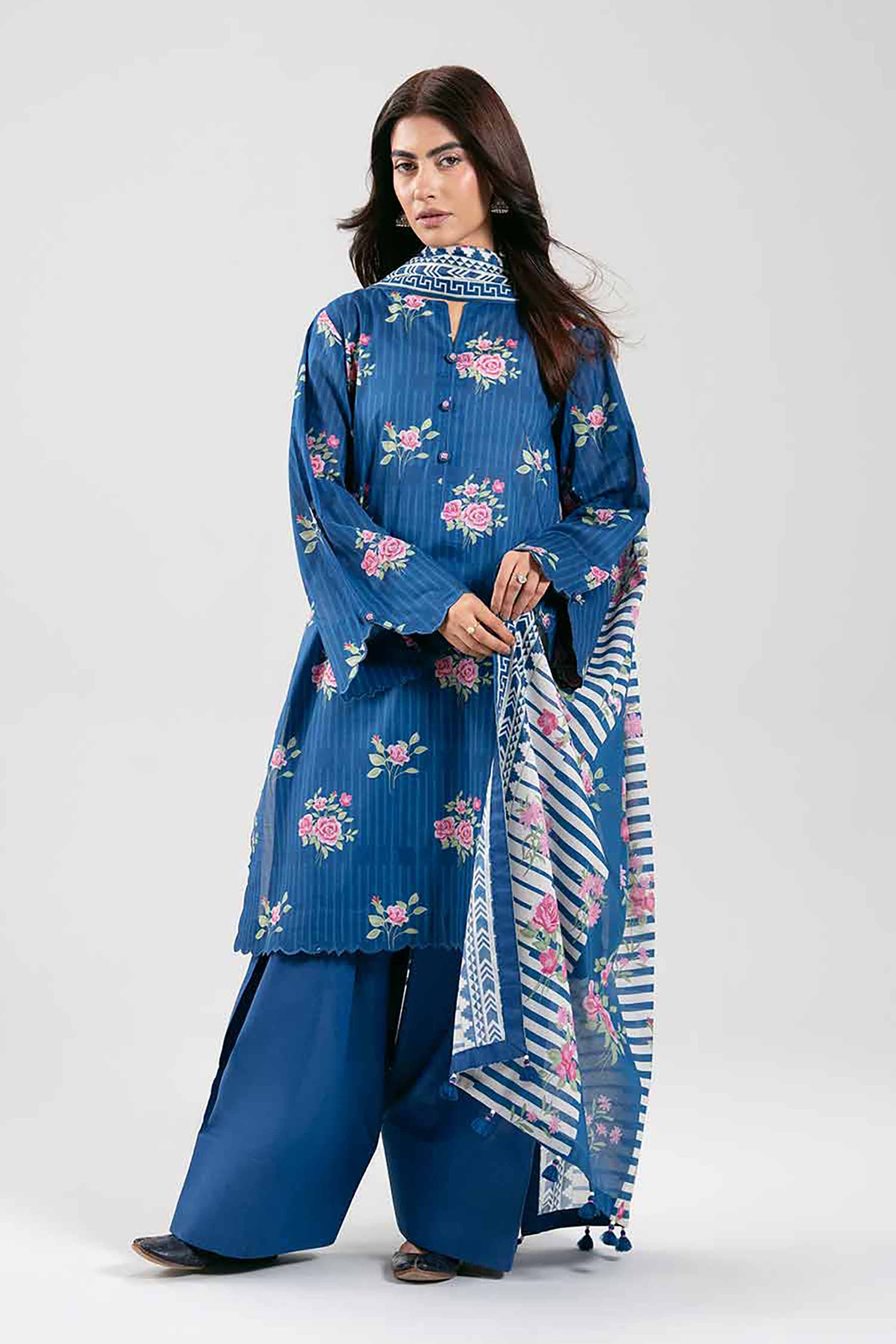 3 Piece - Printed Suit - 42601124
