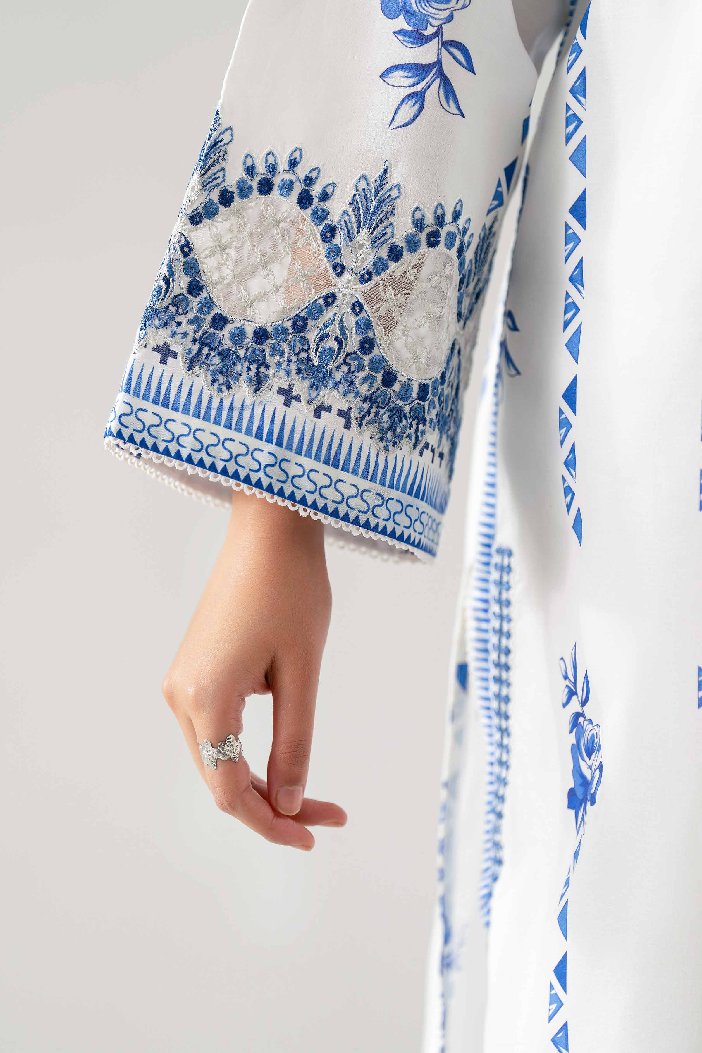 3 Piece - Digital Printed Embroidered Suit - 42601148 for Women - Unstitched Collection | Nishat | Shop Online