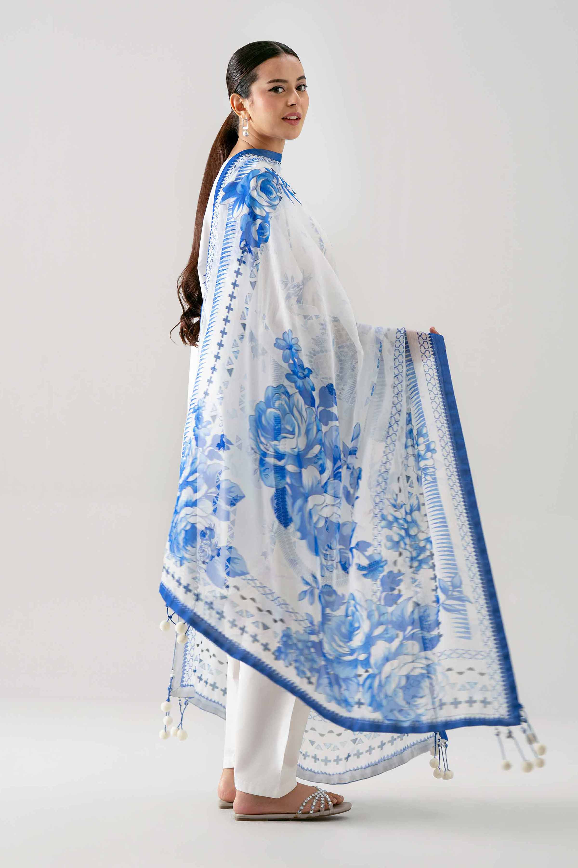 3 Piece - Digital Printed Embroidered Suit - 42601148 for Women - Unstitched Collection | Nishat | Shop Online