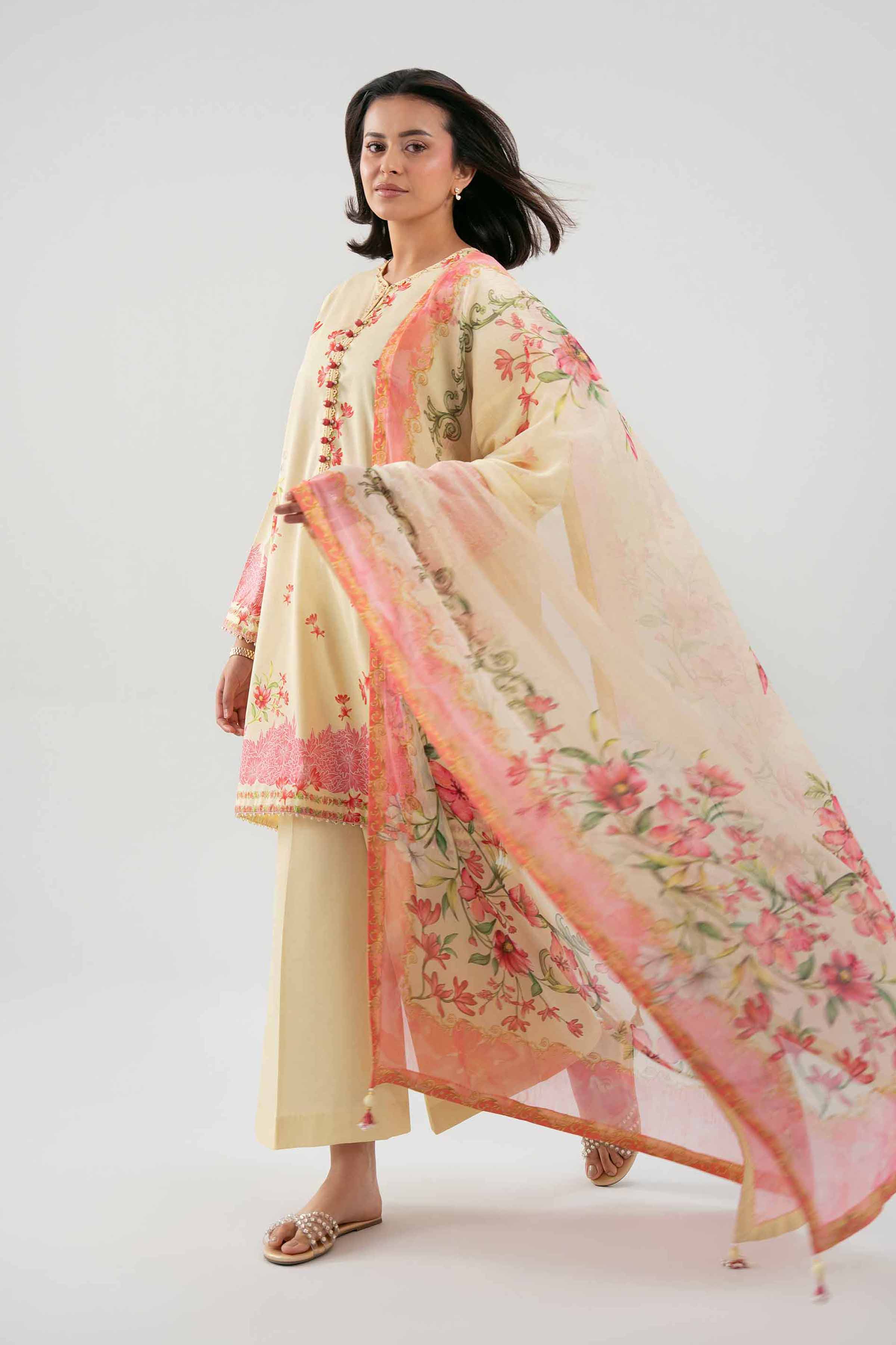 3 Piece - Digital Printed Suit - 42601155