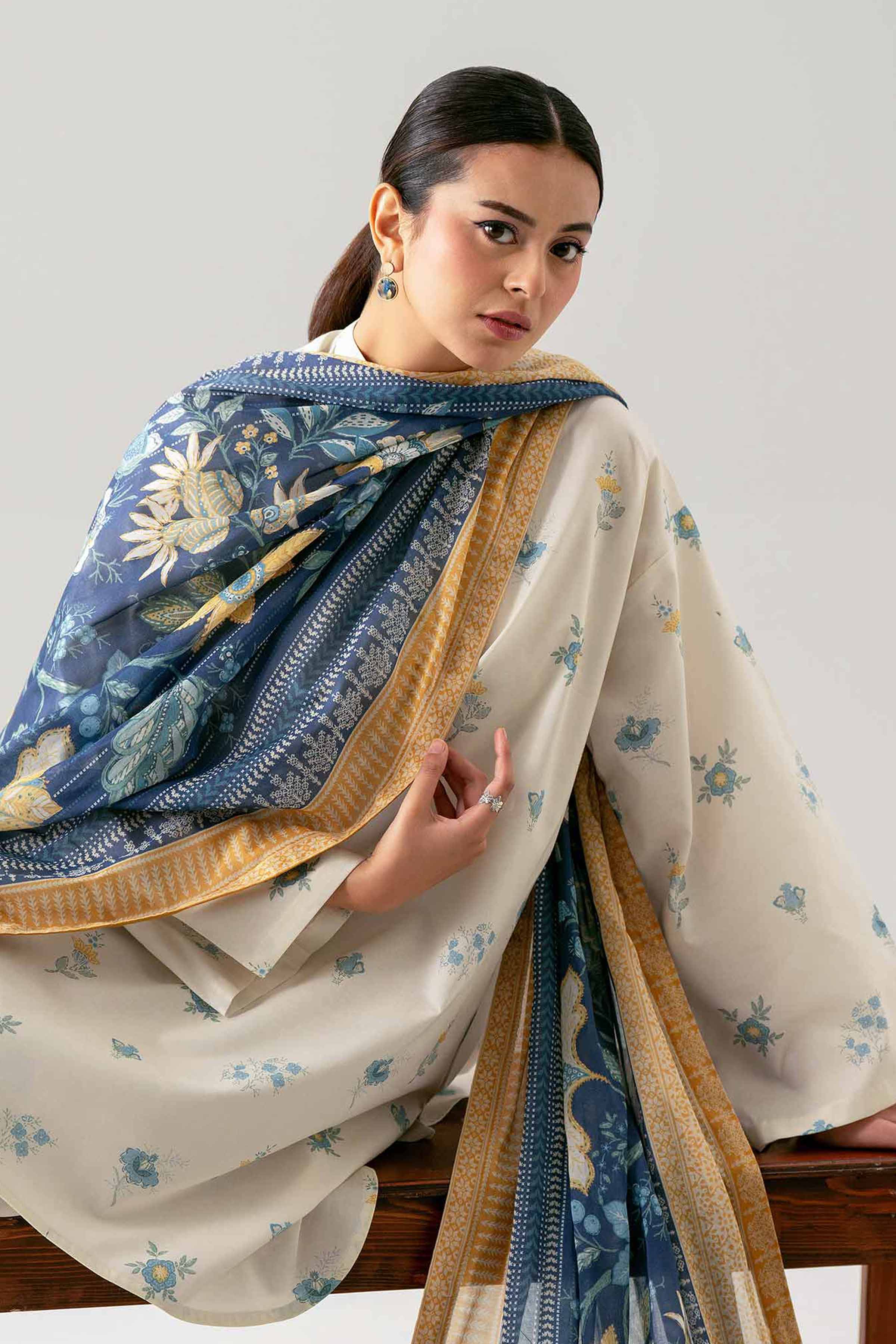 3 Piece - Printed Suit - 42601173