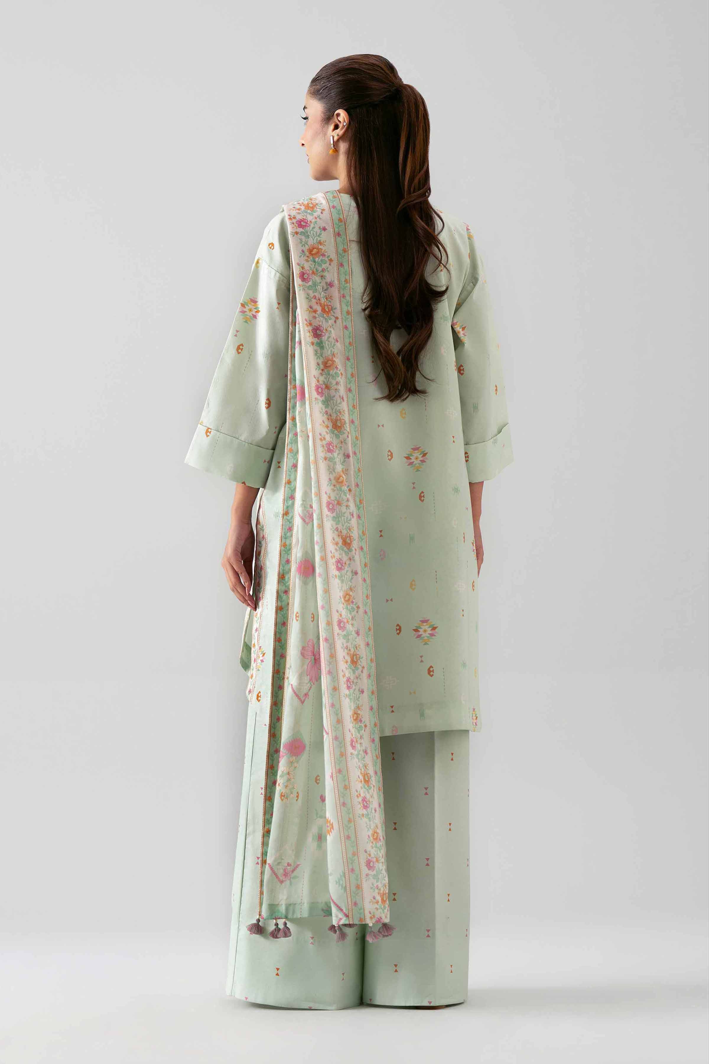 3 Piece - Printed Suit - 42601174 for Women - Unstitched Collection | Nishat | Shop Online