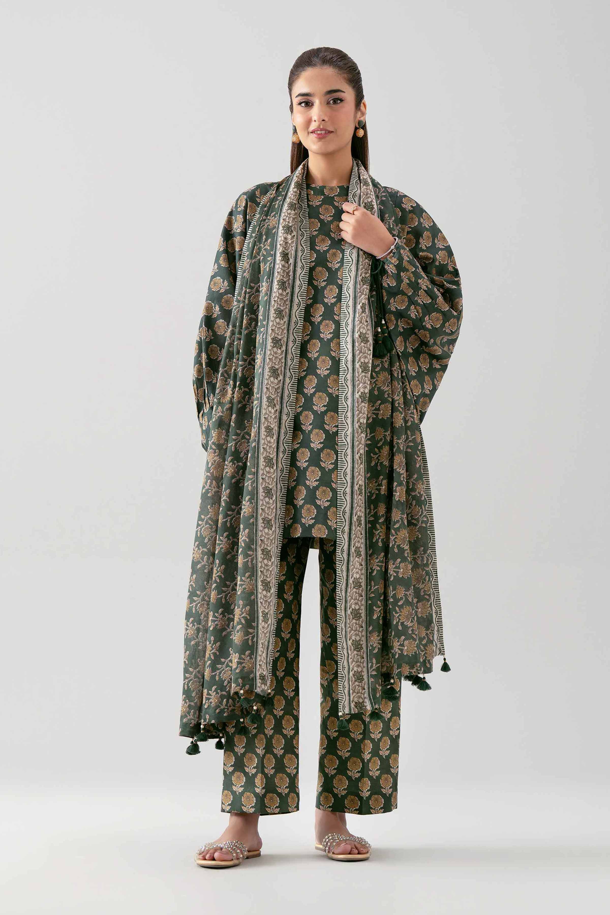 3 Piece - Printed Suit - 42601175