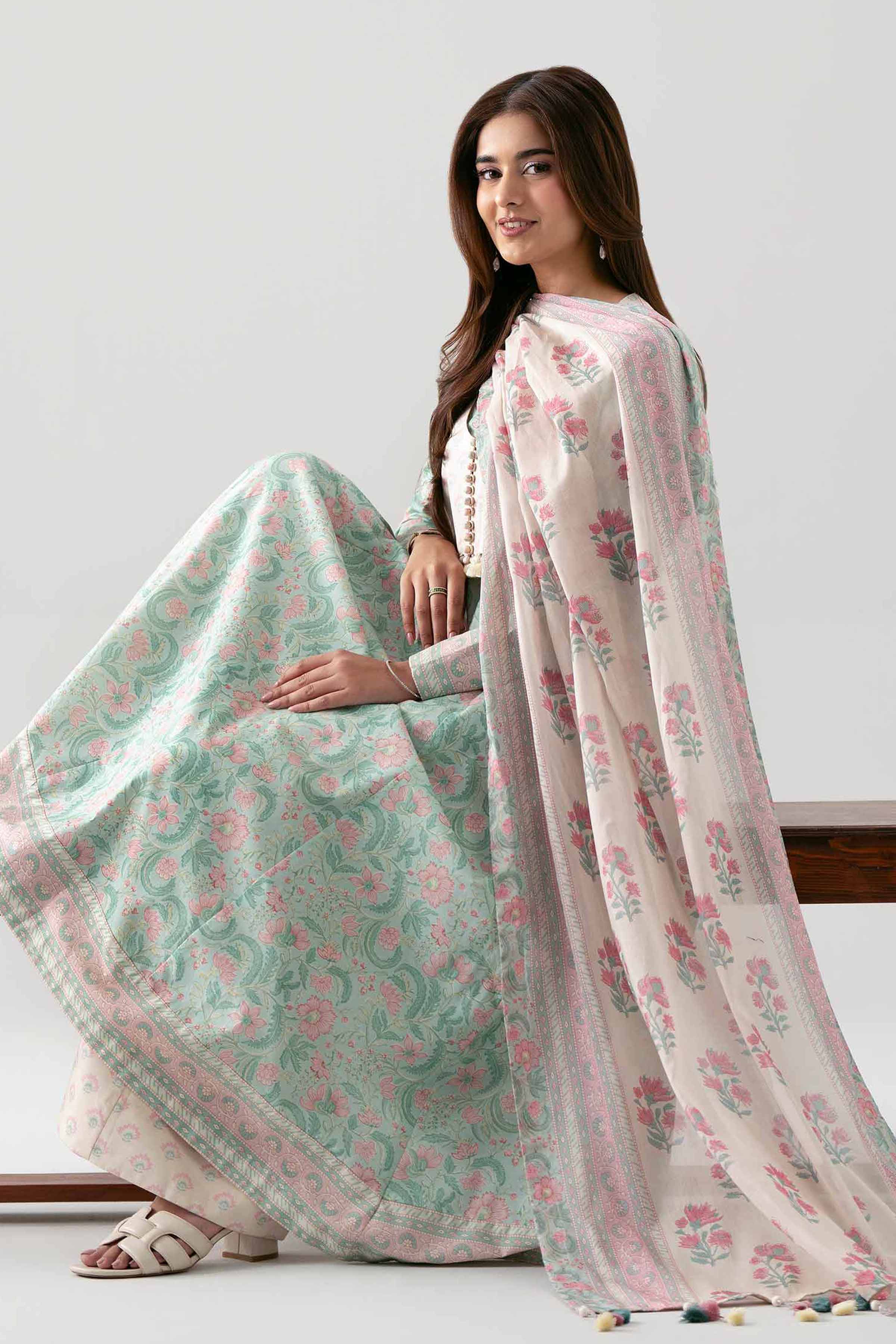 3 Piece - Printed Suit - 42601178