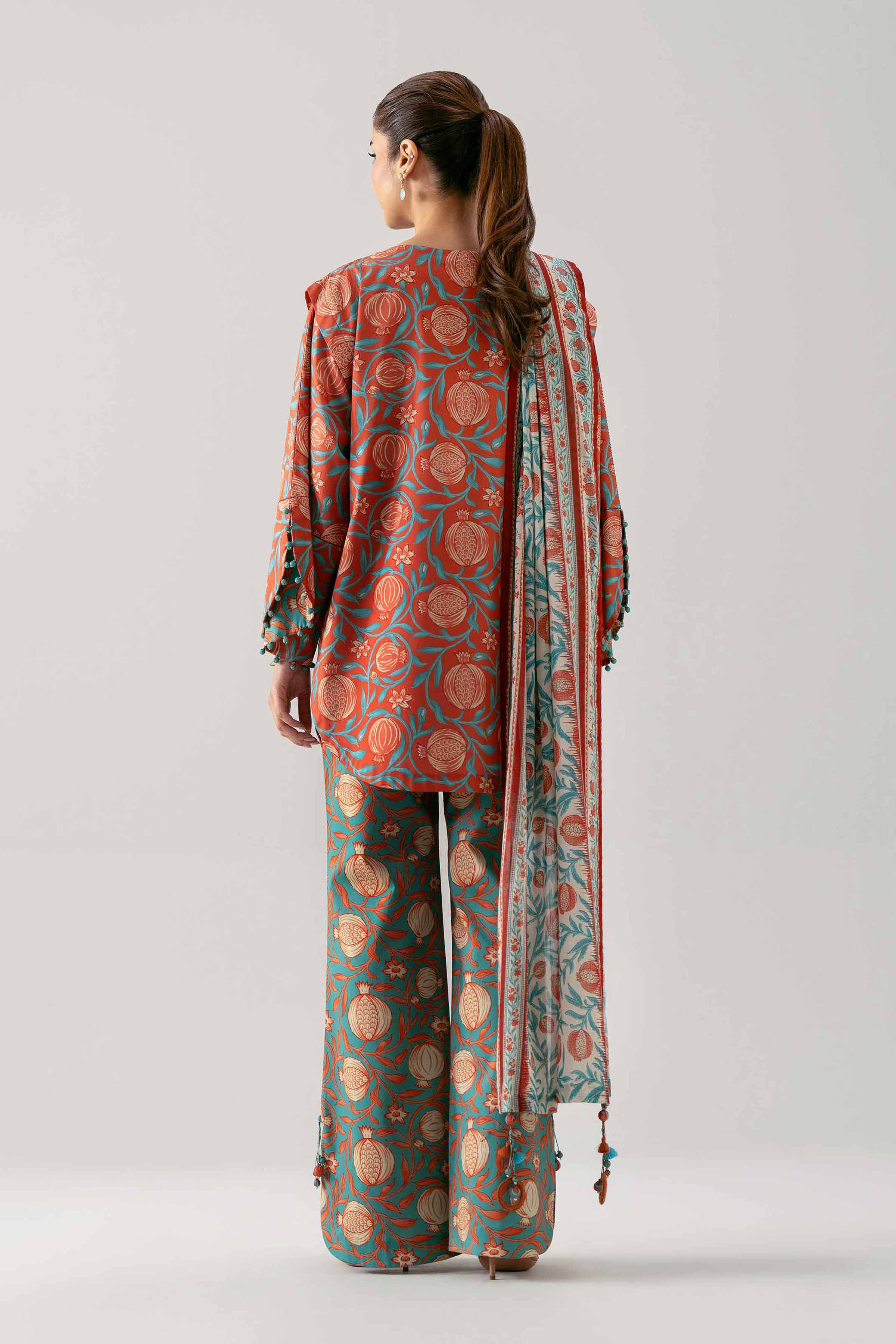 3 Piece - Printed Suit - 42601179