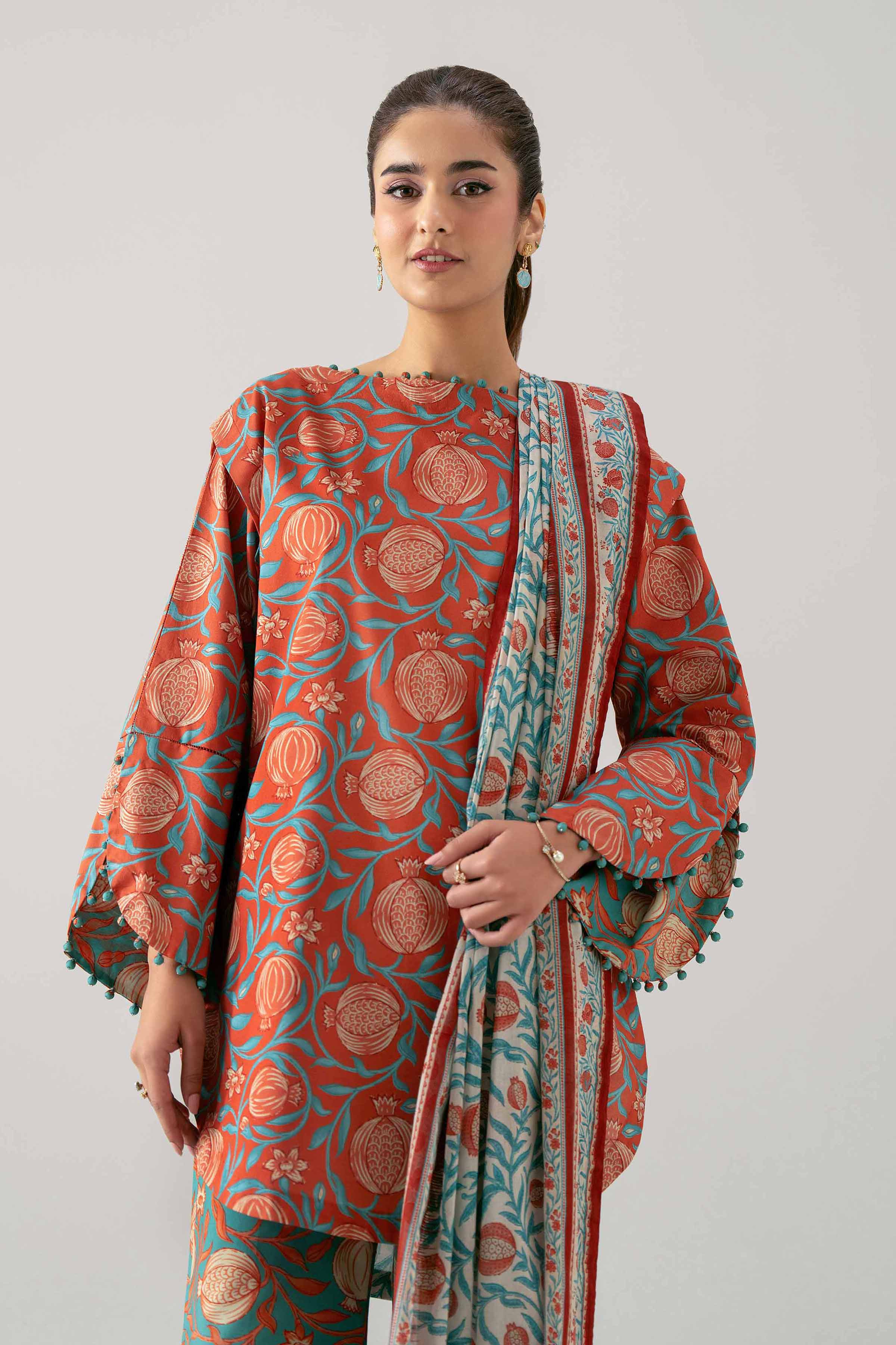 3 Piece - Printed Suit - 42601179