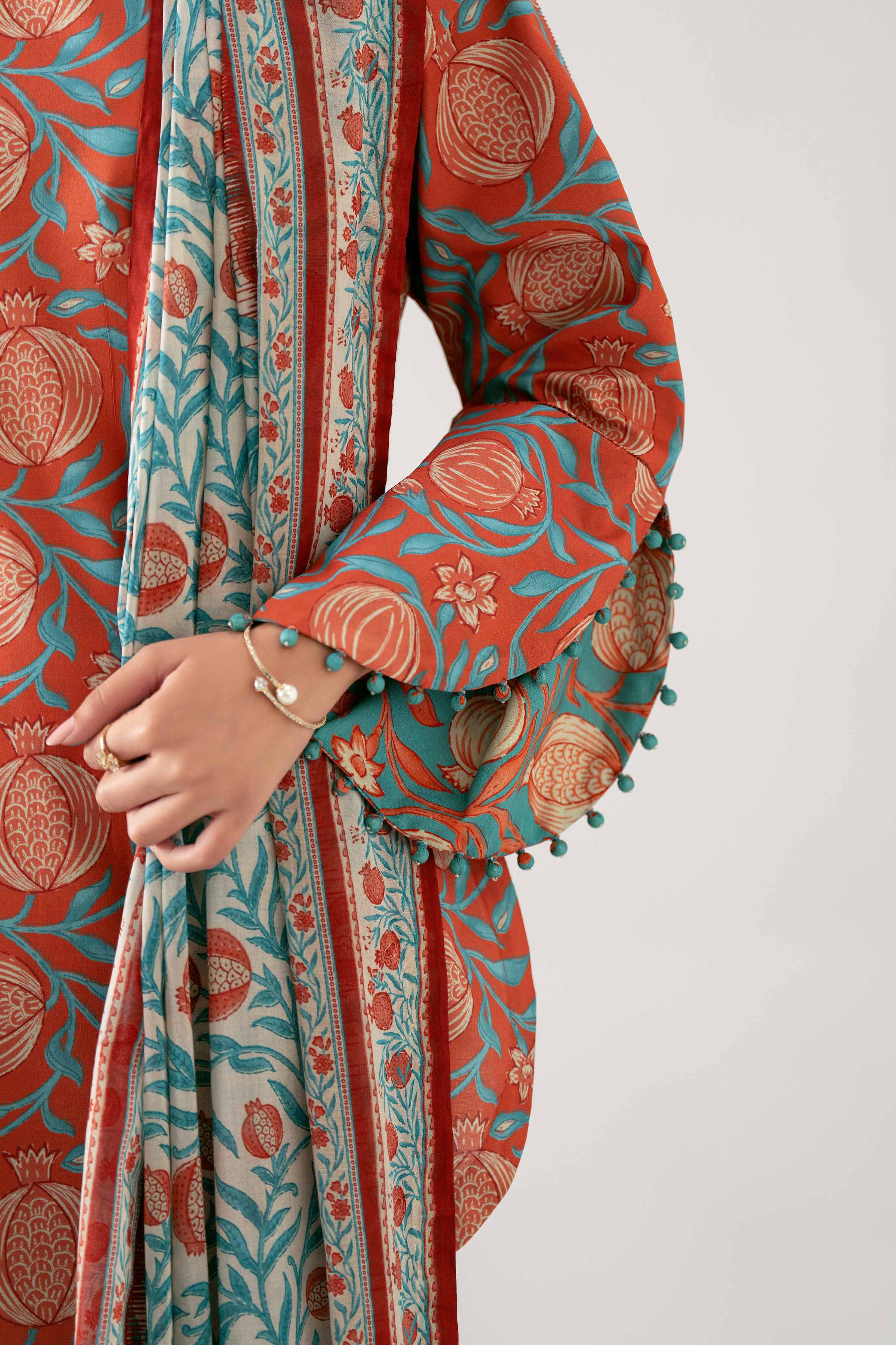 3 Piece - Printed Suit - 42601179