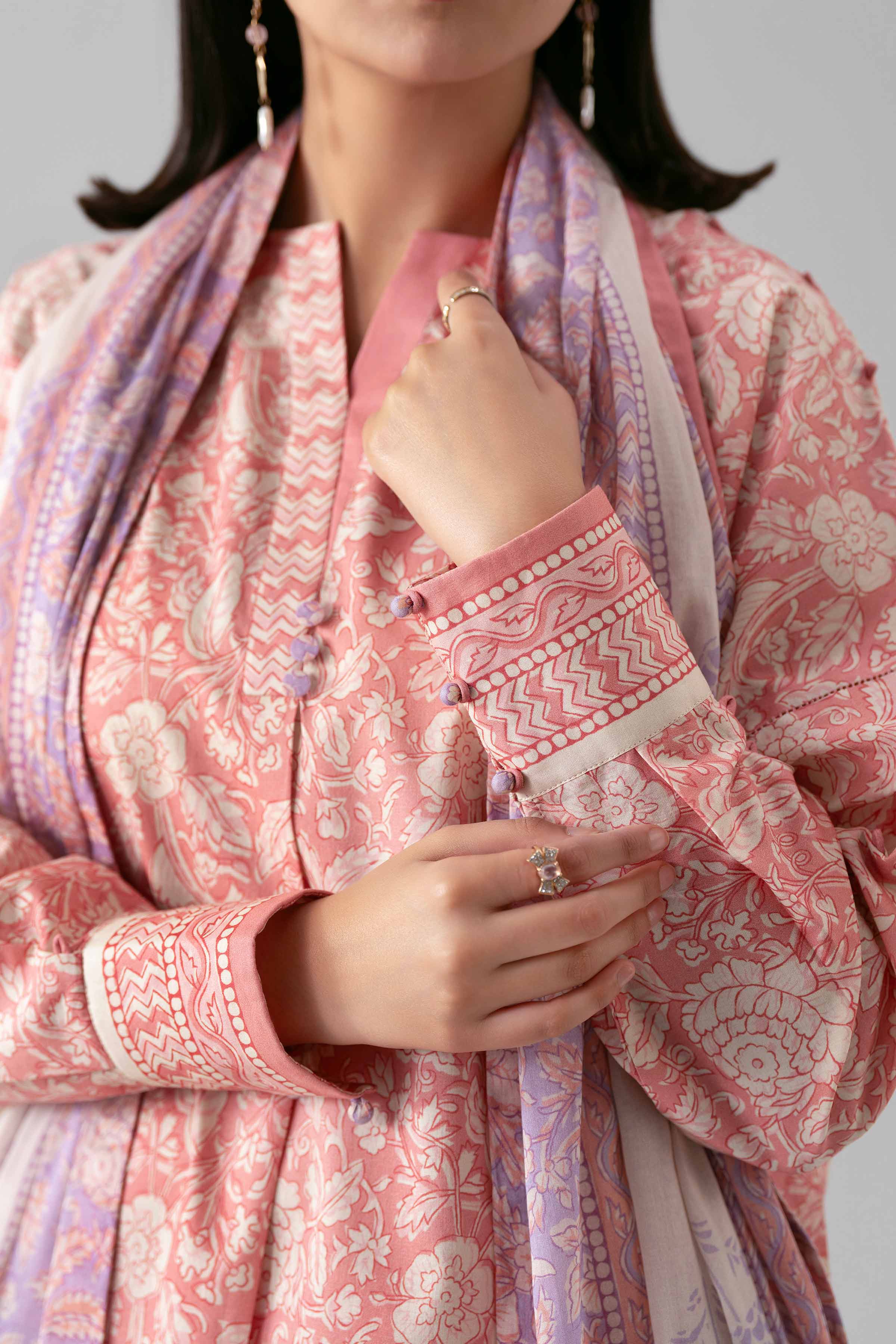 3 Piece - Printed Suit - 42601182