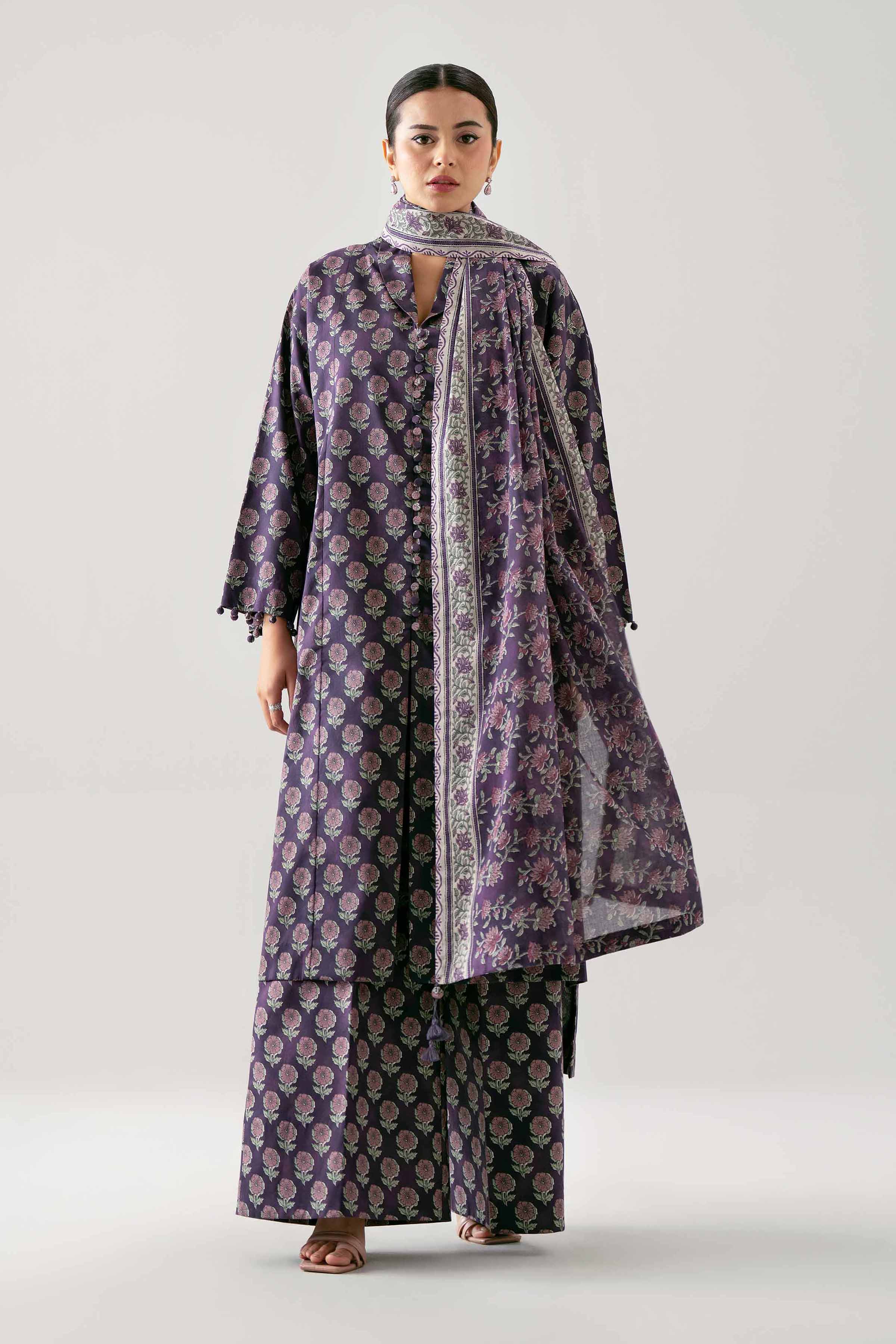 3 Piece - Printed Suit - 42601183