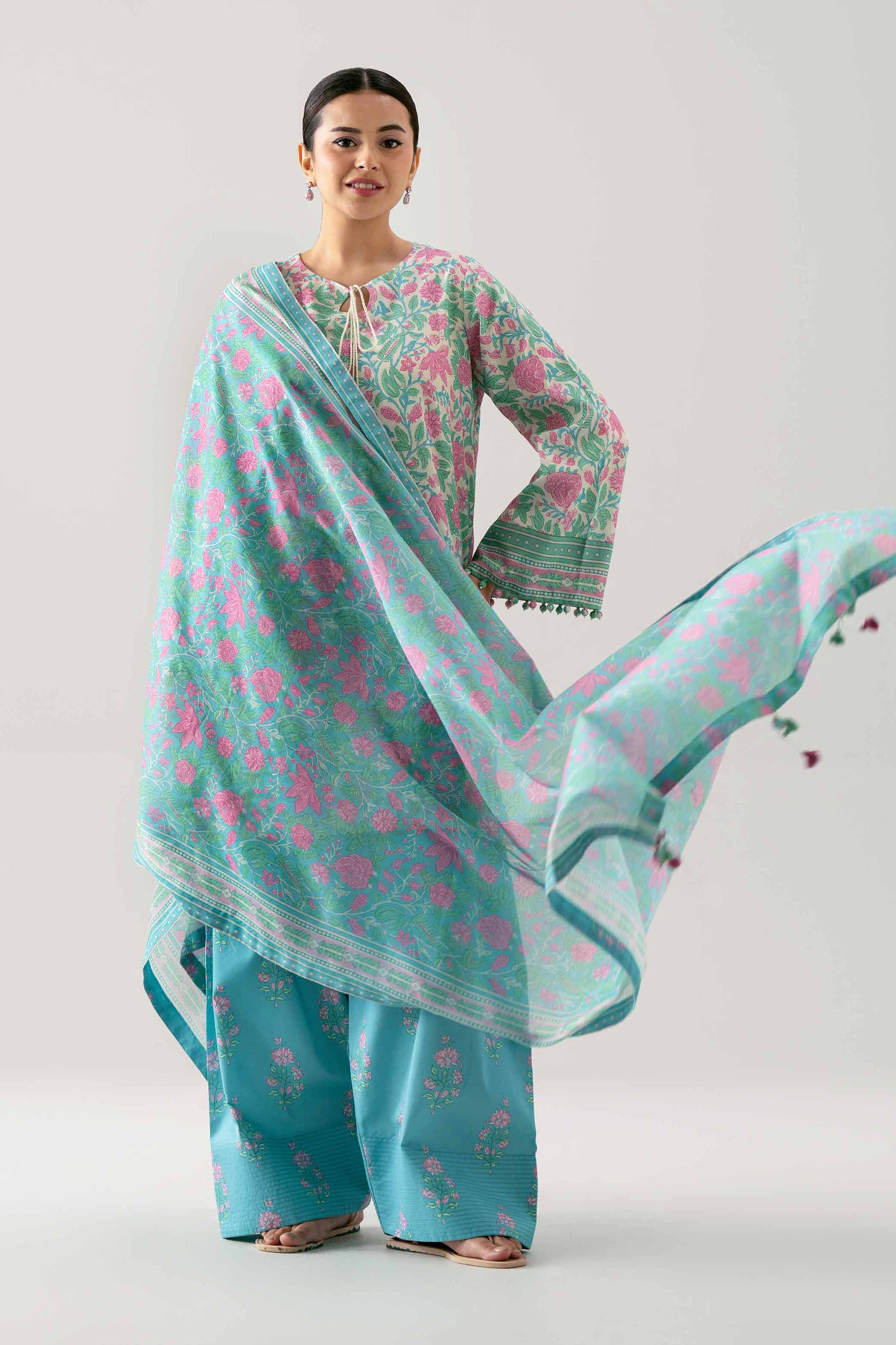 3 Piece - Printed Suit - 42601185