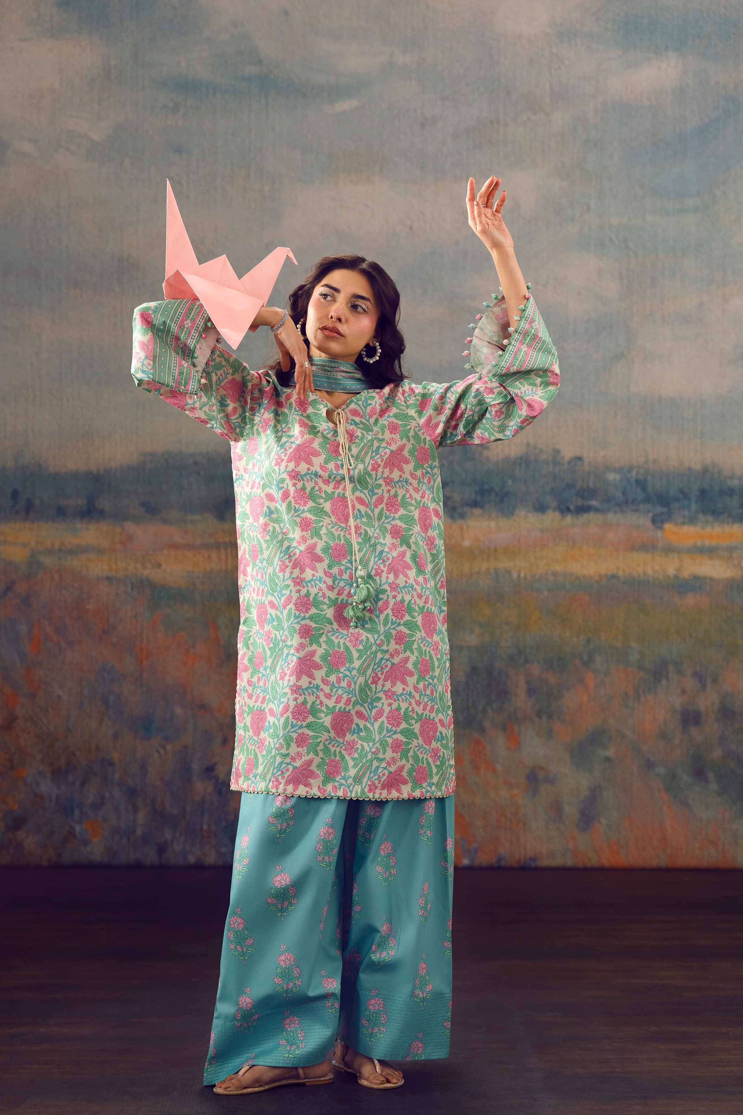 3 Piece - Printed Suit - 42601185