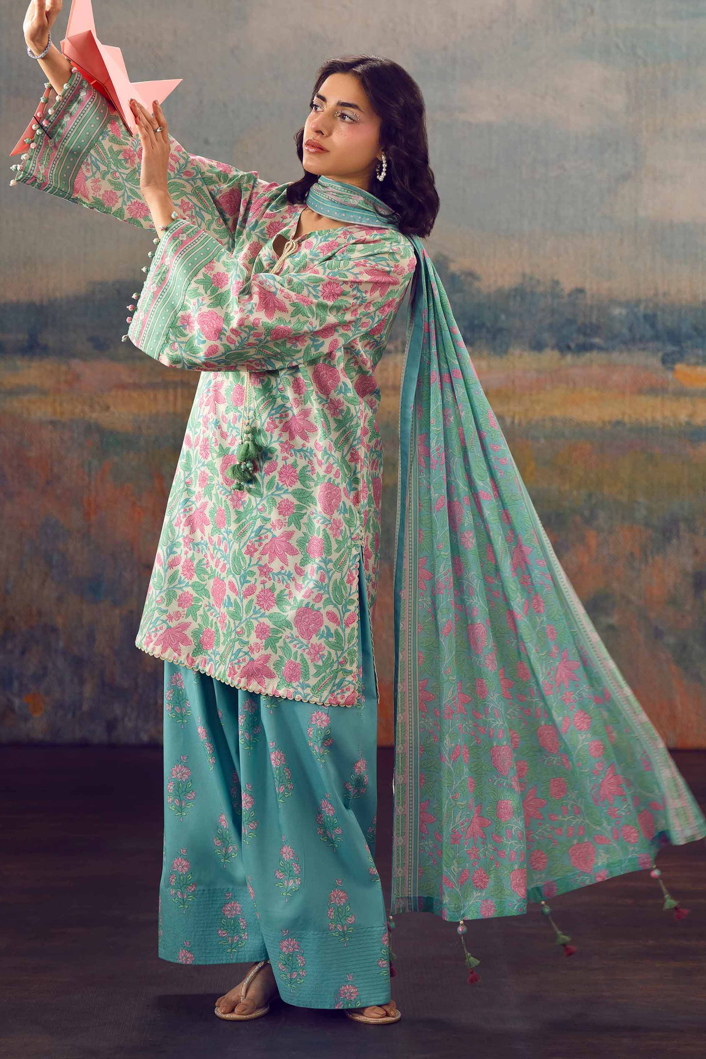 3 Piece - Printed Suit - 42601185