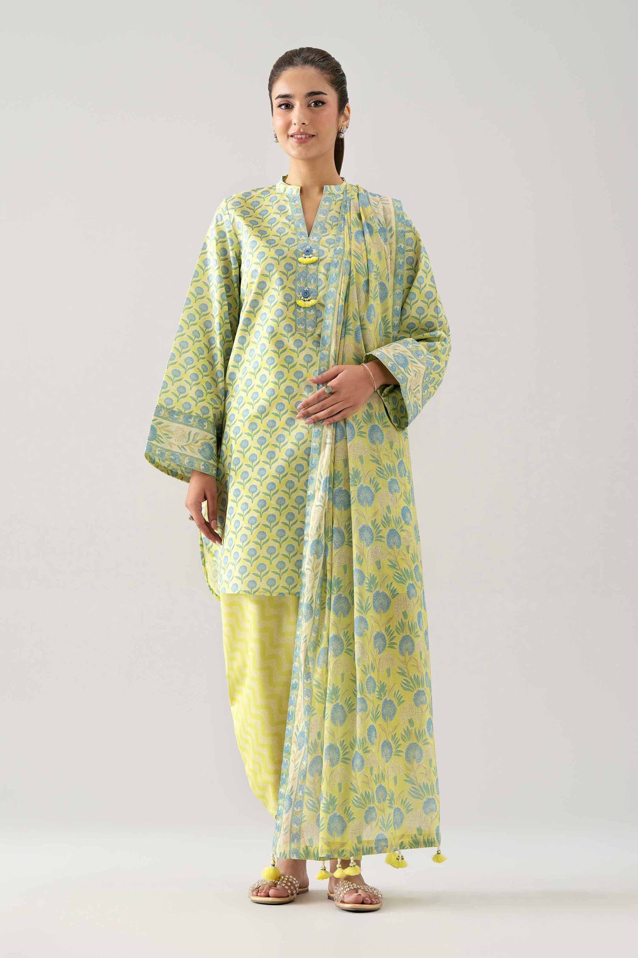 3 Piece - Printed Suit - 42601186