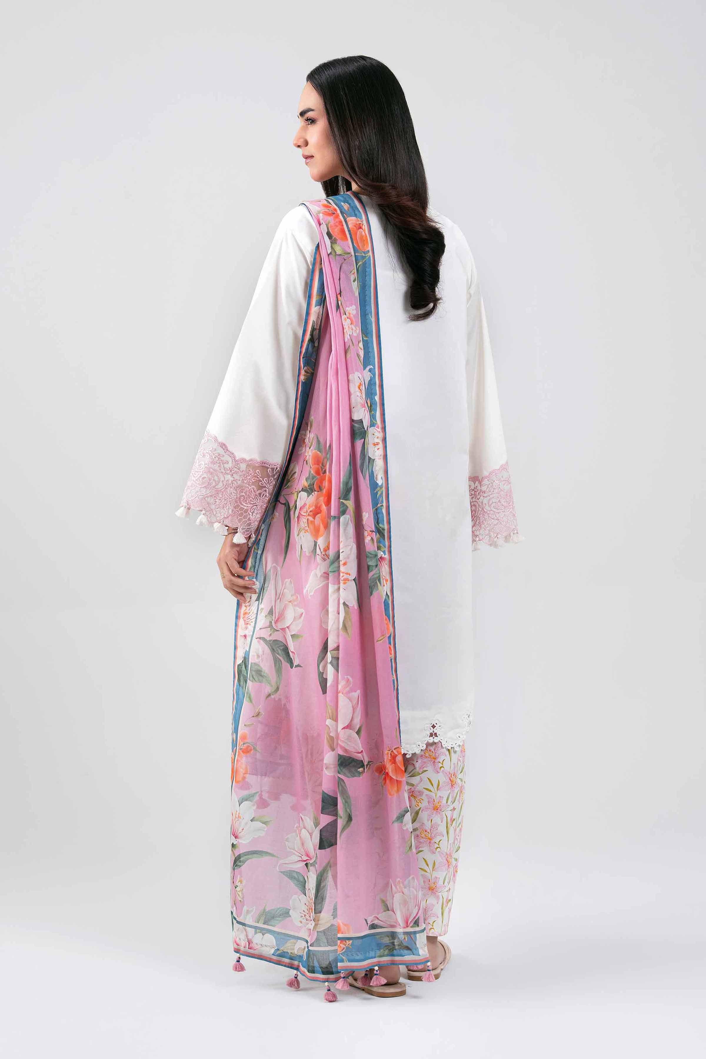 3 Piece - Digital Printed Embroidered Suit - 42601195 for Women - Unstitched Collection | Nishat | Shop Online